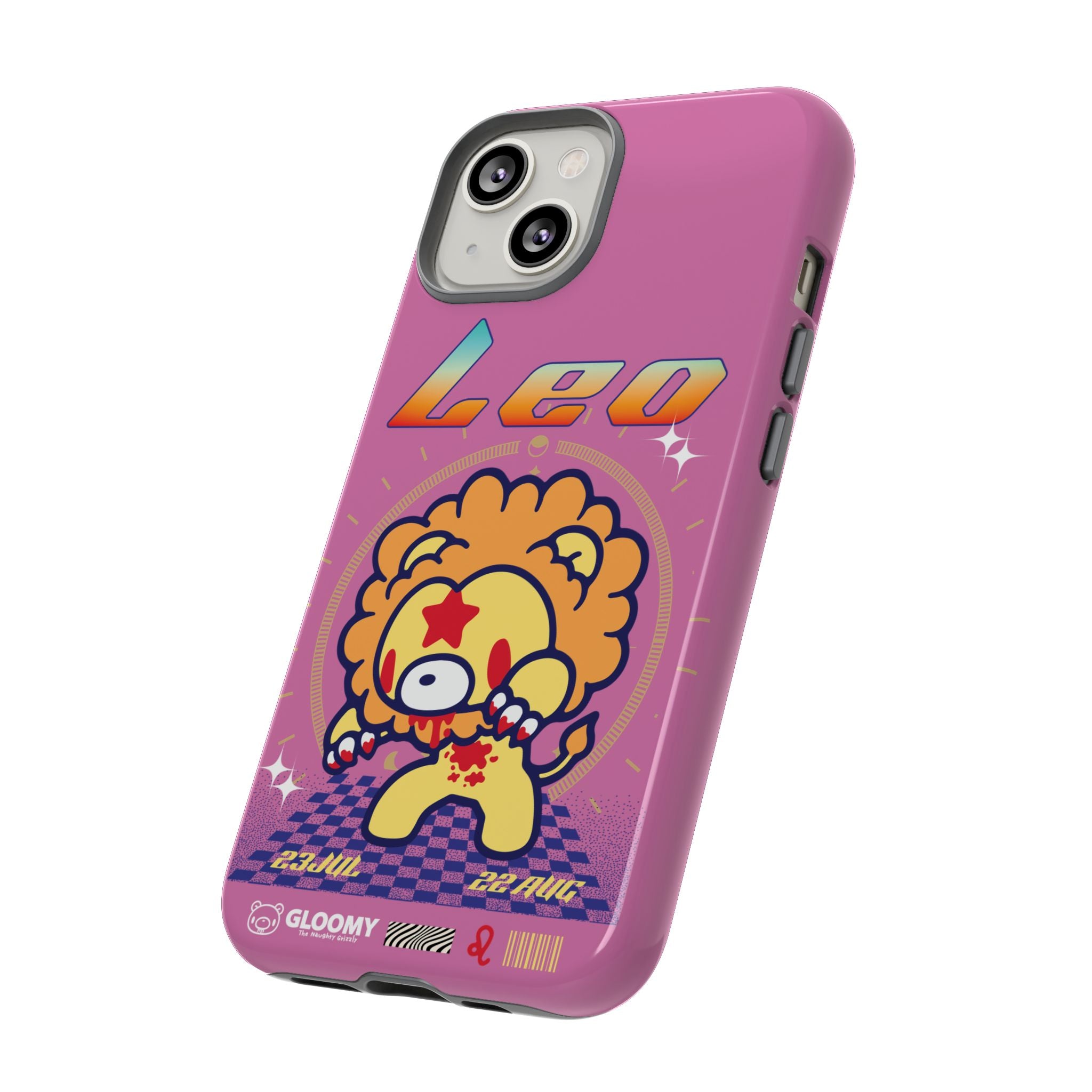 Zodiac Leo gloomy bear Phone Case