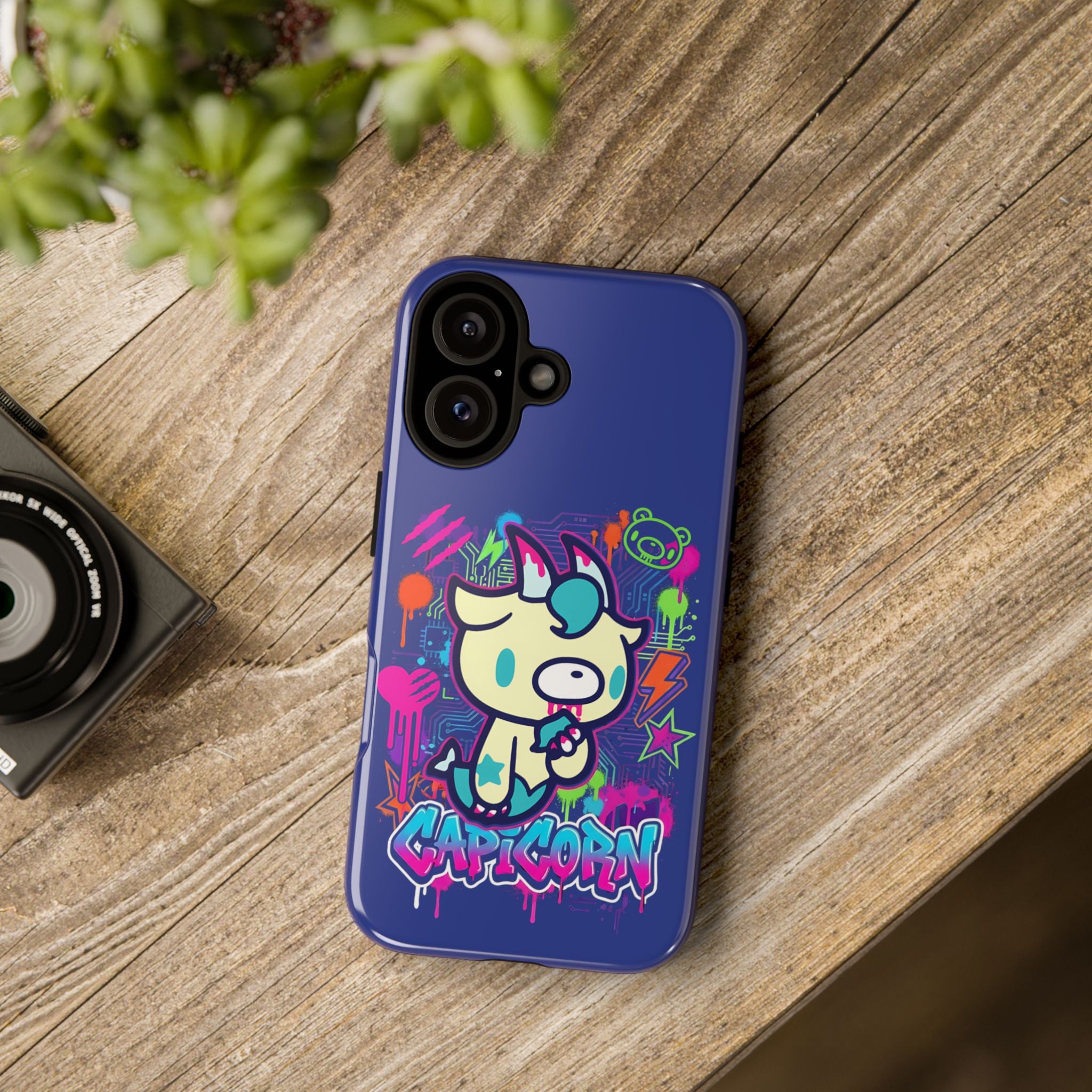 Zodiac Capricorn Gloomy Bear Phone Case