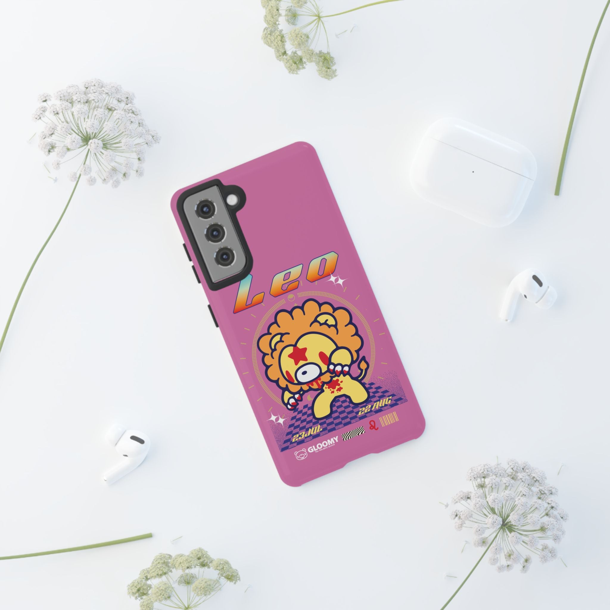 Zodiac Leo gloomy bear Phone Case