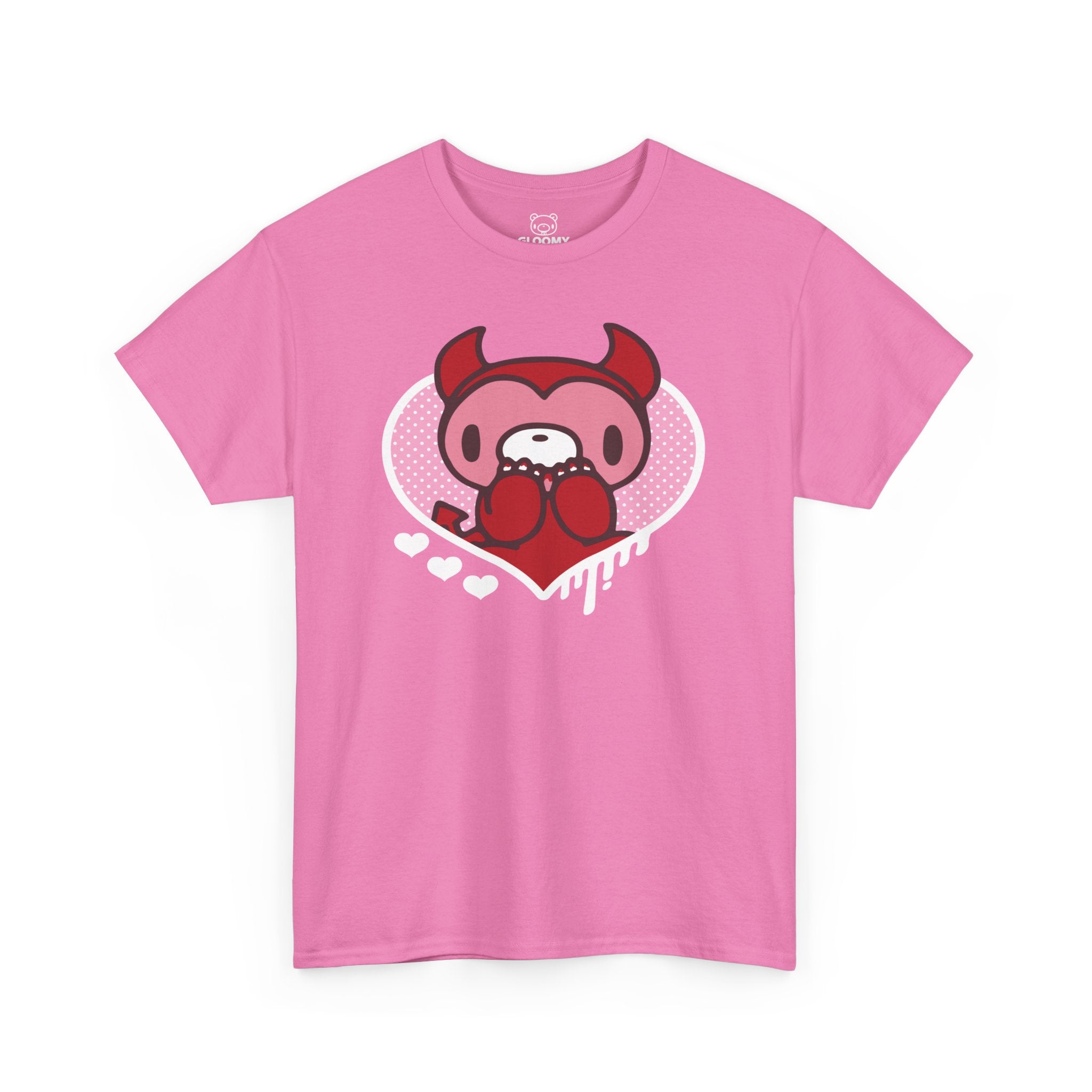 Valentine's Day Devil Gloomy Bear Unisex Tee