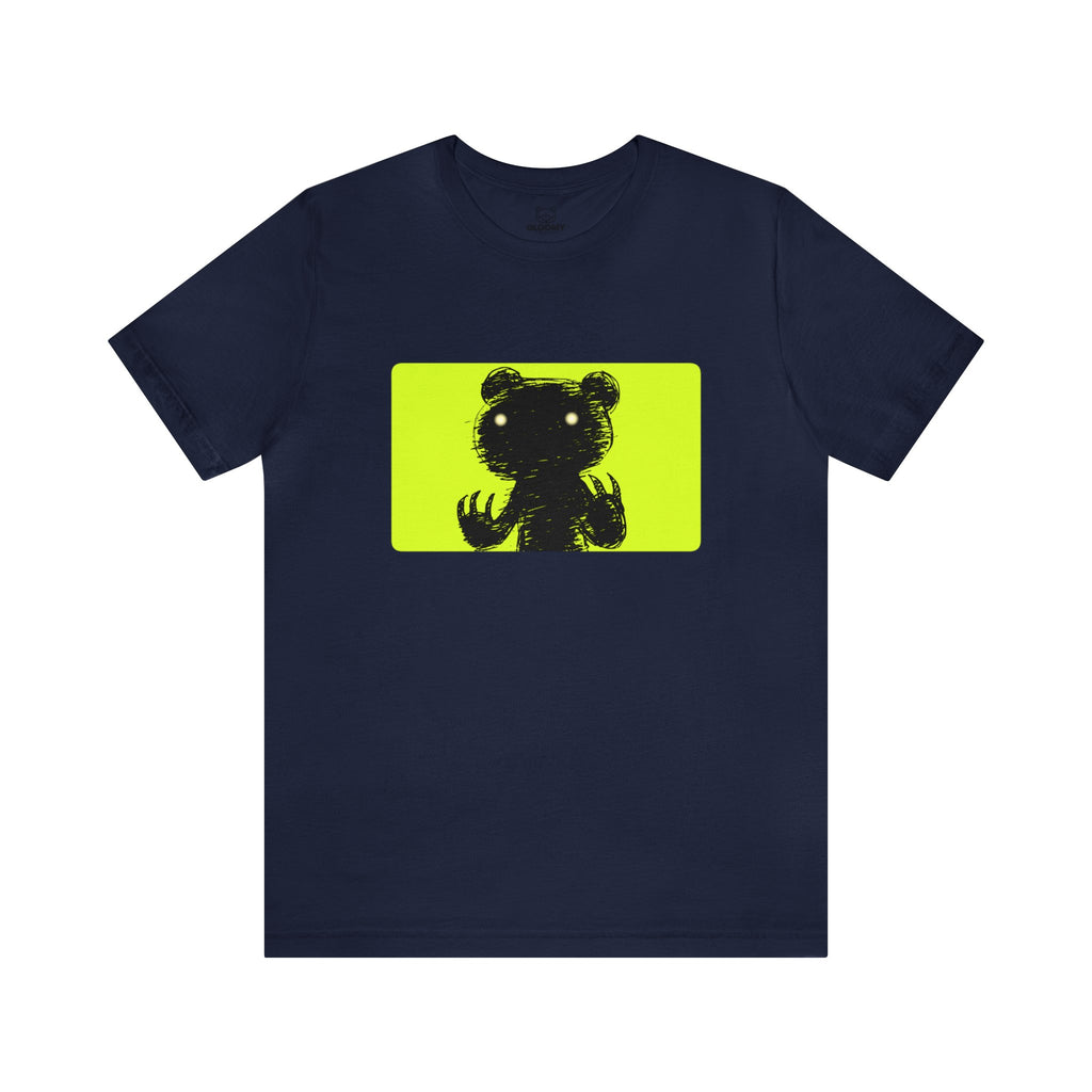 Green Block Abstraction Gloomy Bear -  Unisex Tee