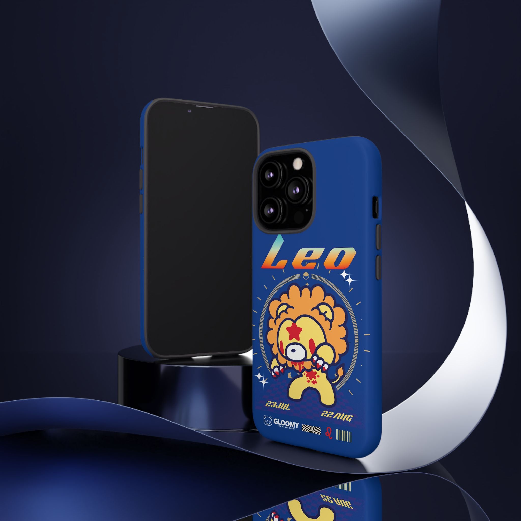 Zodiac Leo gloomy bear Phone Case