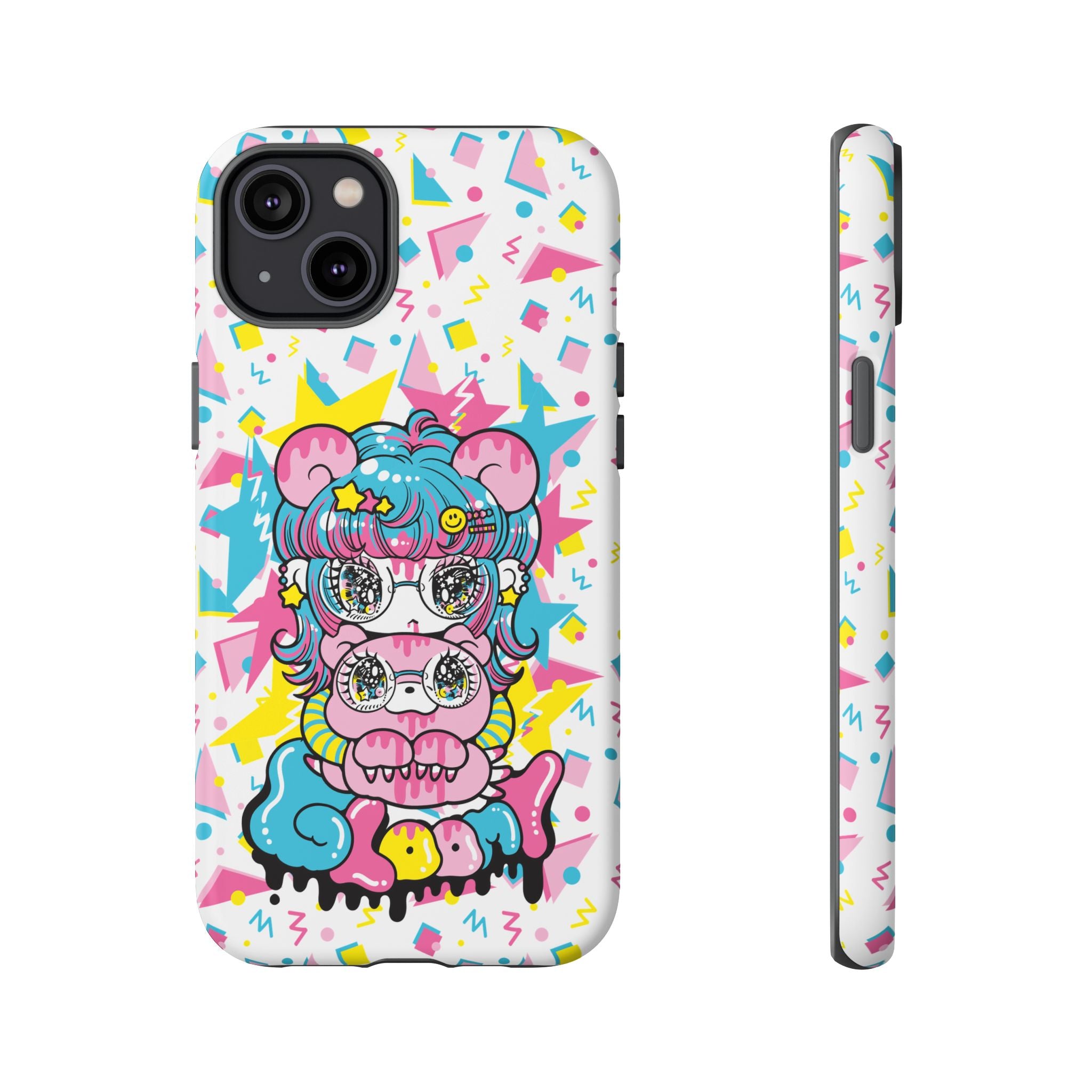 YURIE SEKIYA X GLOOMY BEAR ⭐️ FIRE GIRL PHONE CASE