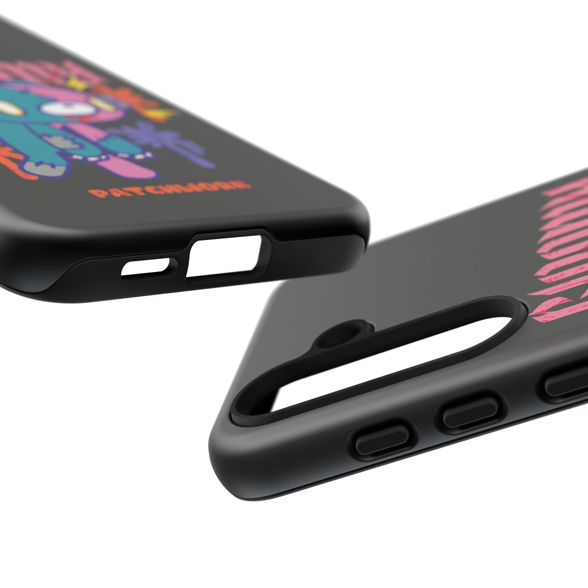 gloomy bear Halloween patchwork Phone Case