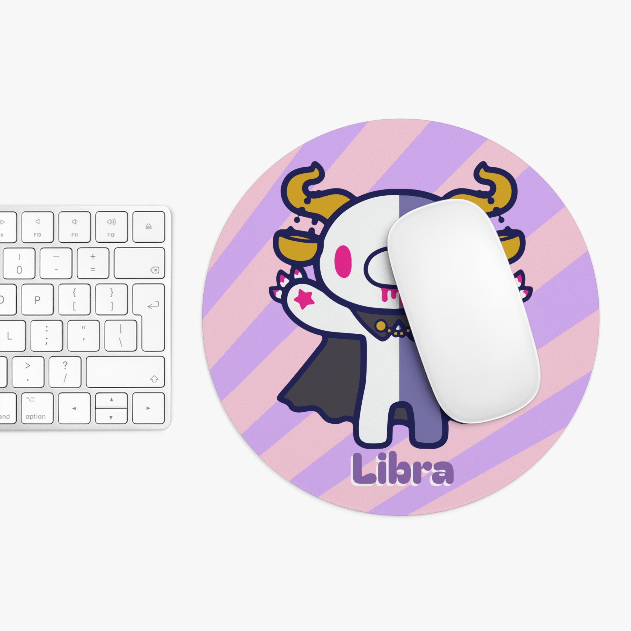 Gloomy Bear Zodiac Libra Mouse Pad
