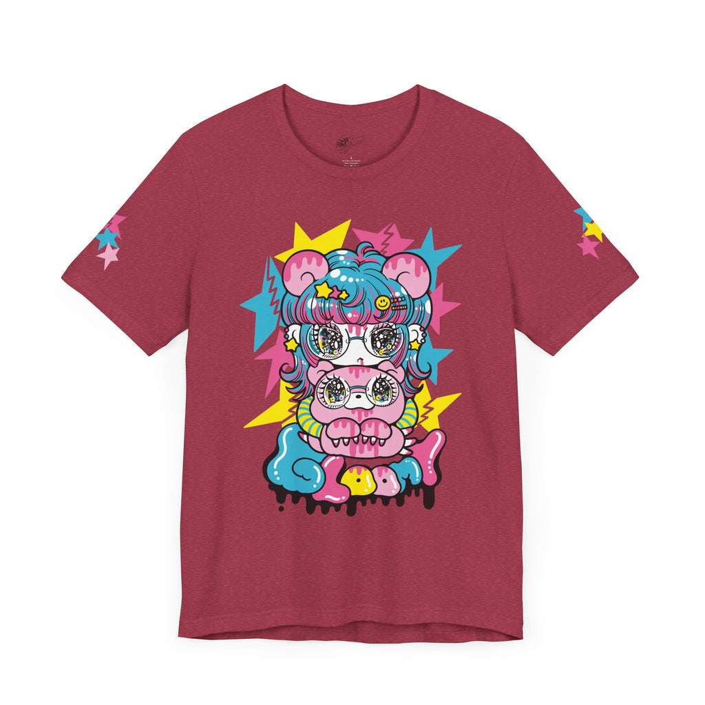 YURIE SEKIYA X GLOOMY BEAR🌟 STARRY GAL 2024 Unisex Short Sleeve Tee