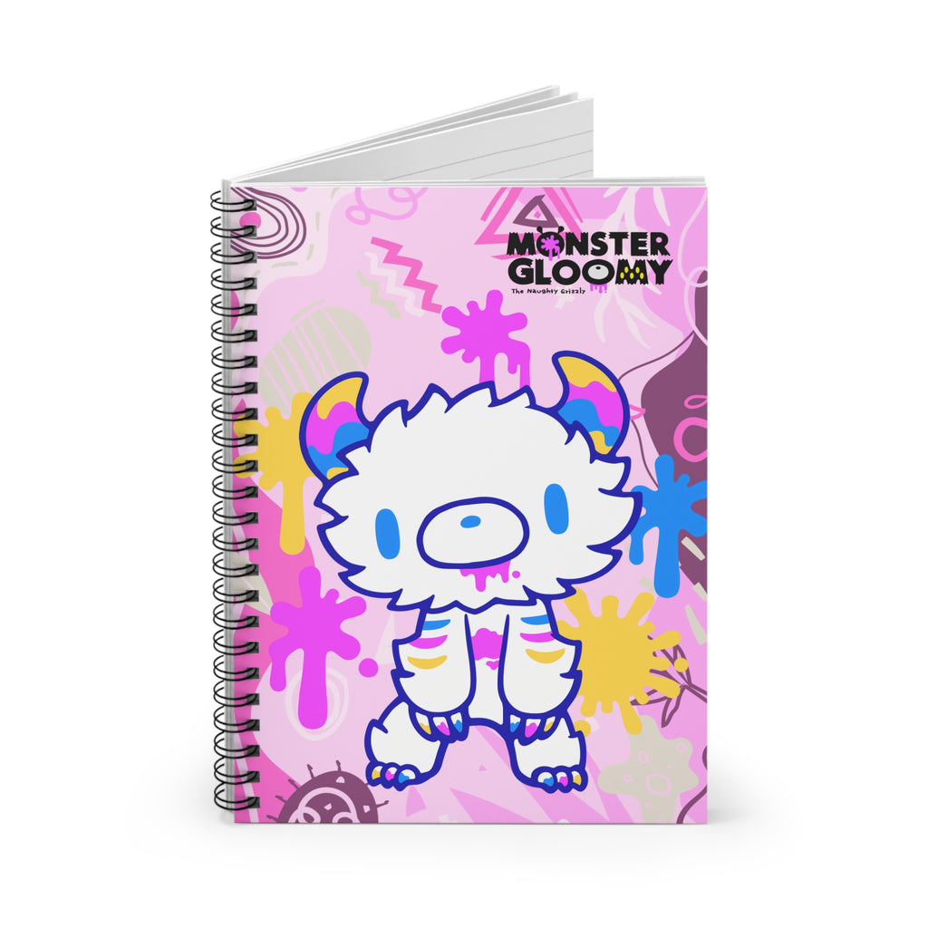 Gloomy Monster Spiral Notebook