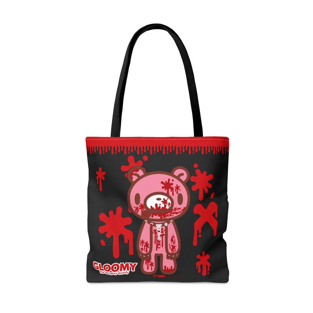 Bloody Gloomy Bear Canvas Tote Bag