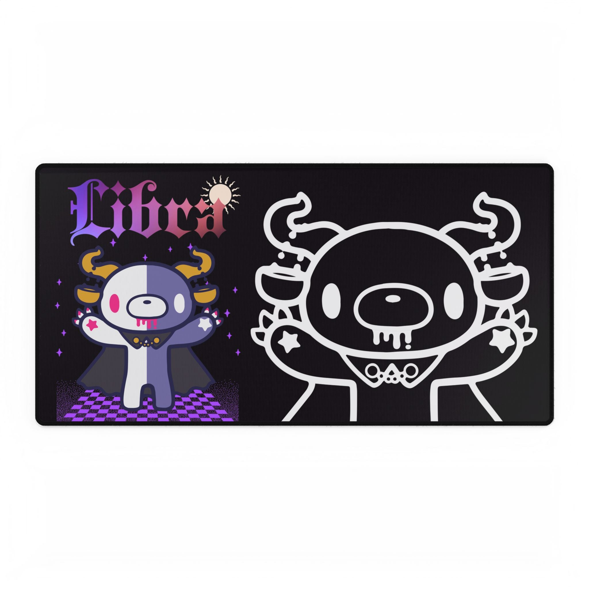 Gloomy Zodiac Libra Desk Mats