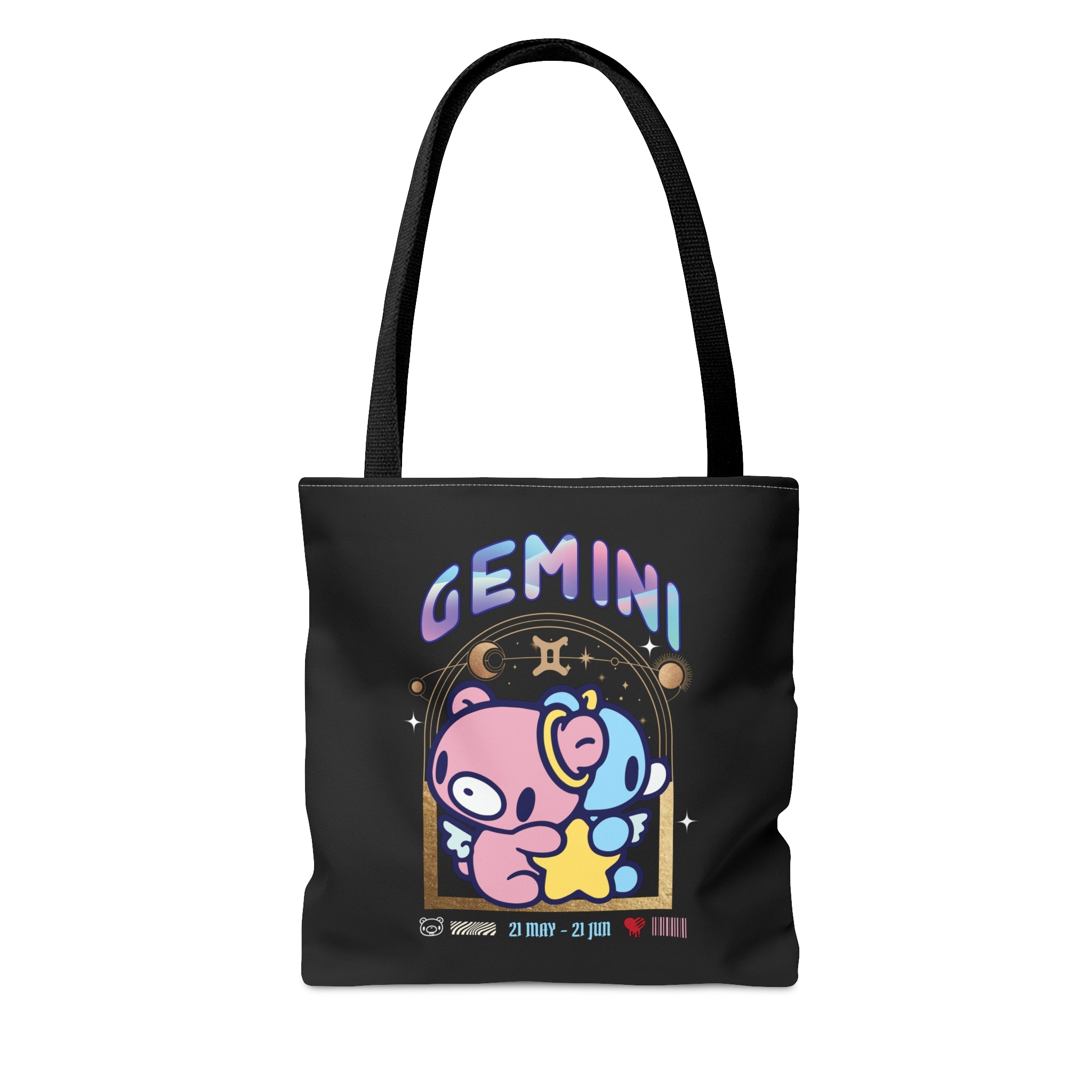 Gloomy Gemini zodiac Tote Bag