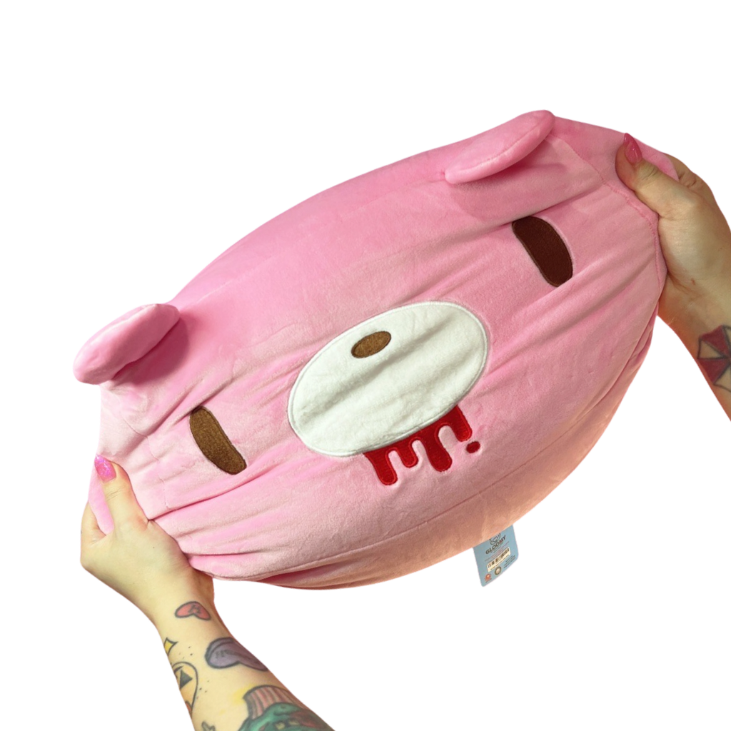 Gloomy Bear Mochi Cube Plush Pillow [PINK]