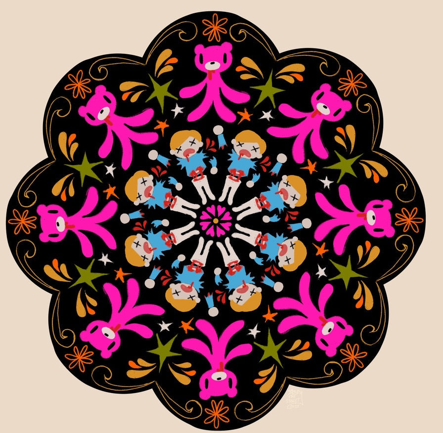 AndytheStreet - Gloomscope - Art Print - Gloomy Bear Exhibition