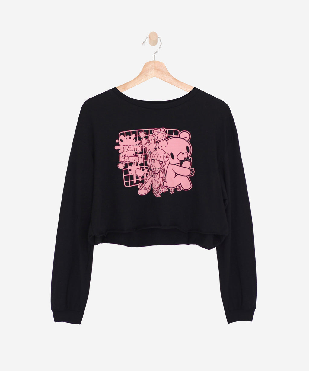 MENHERACHAN x Gloomy Bear Mental Health Day Cropped Longsleeve