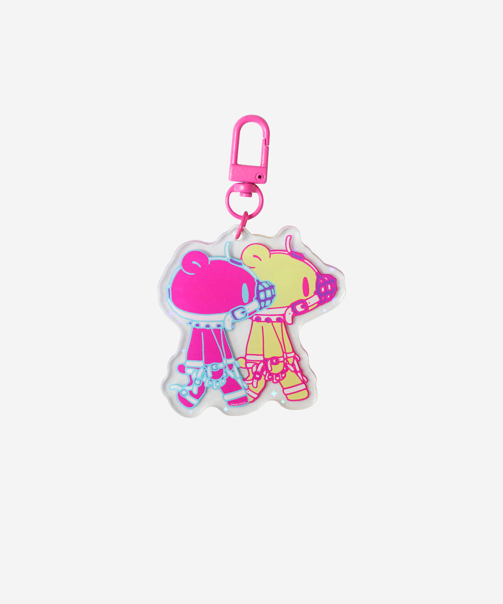 Neo-Harajuku Bondage Gloomy Bear Acrylic Keychain