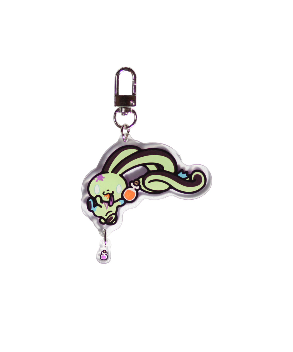 All Purpose Bunny Zombie Potion Acrylic Keychain