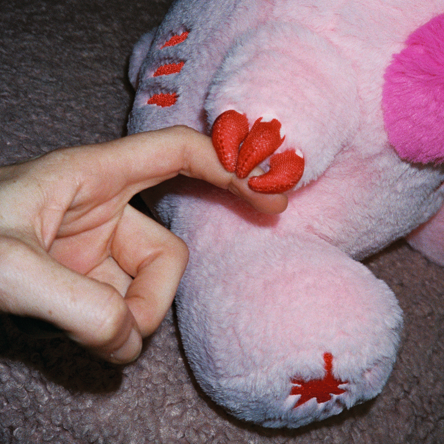 Gloomy Bear Snoozles by Plushie Love