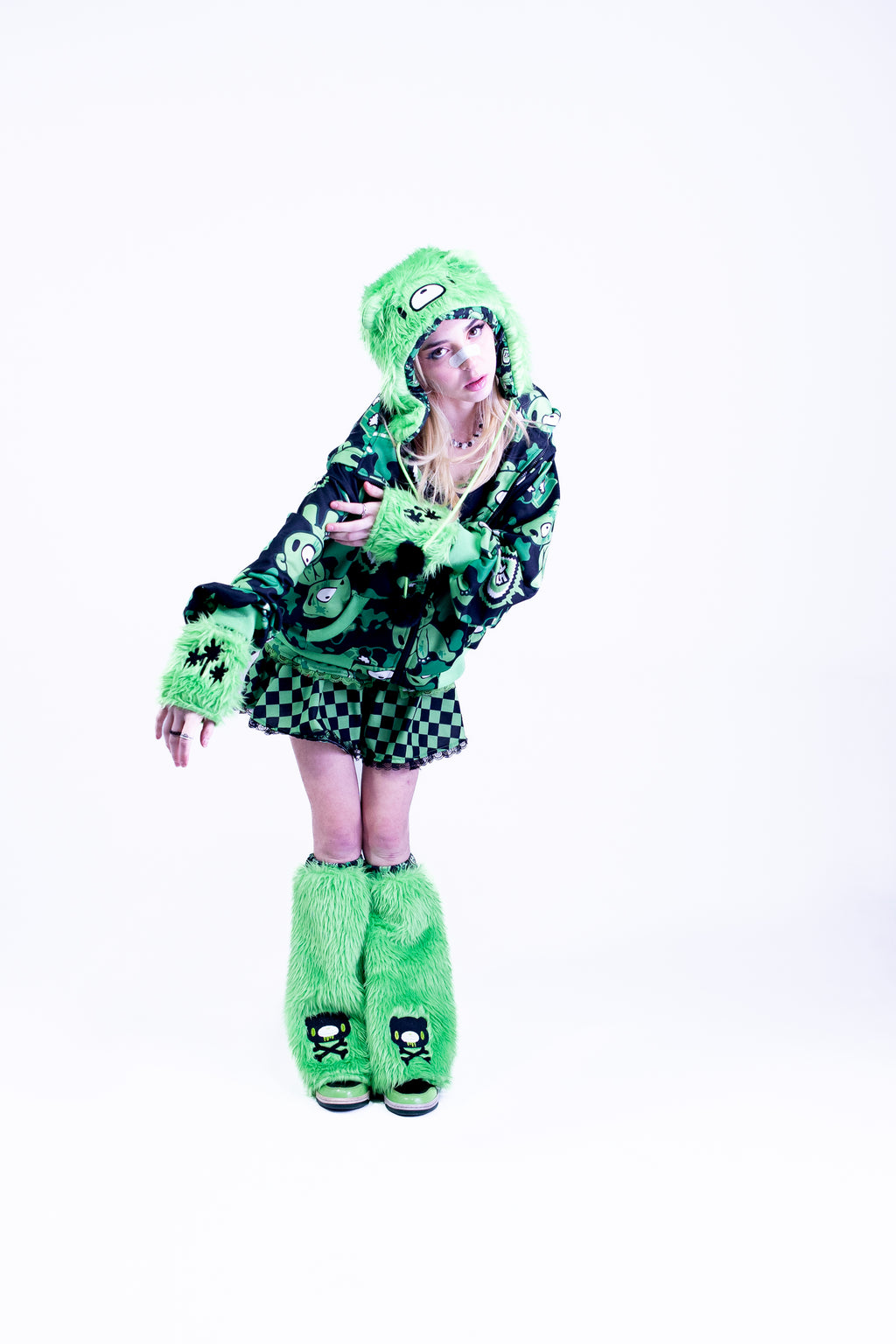 GloomySP Jelly Arm Cover Gloves Fashion Harajuku Style