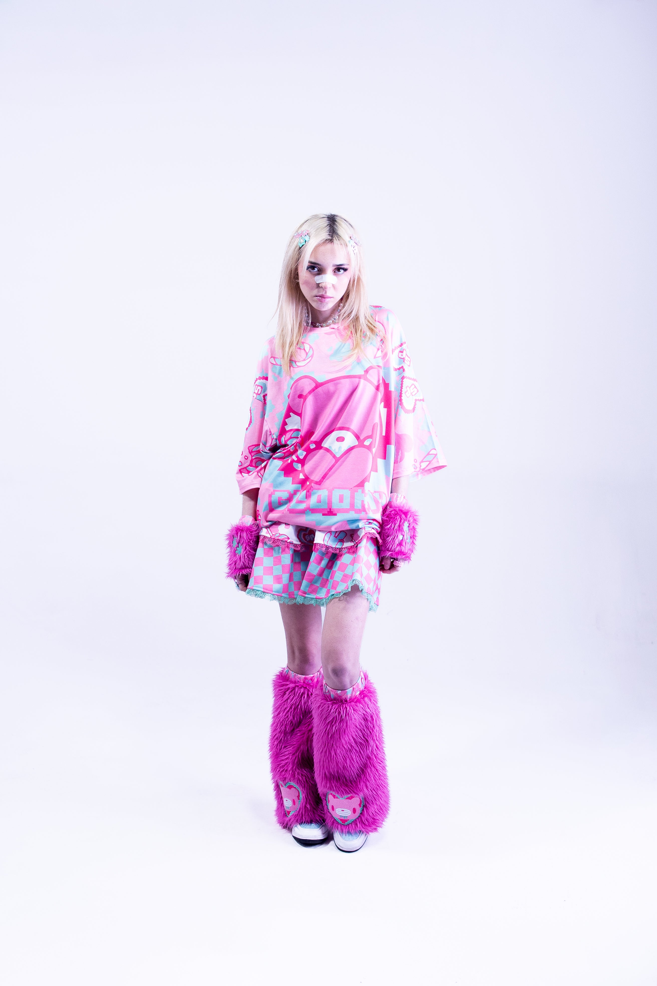 Gloomy x ACDC Rag  x Sophie Powers Leg Warmers