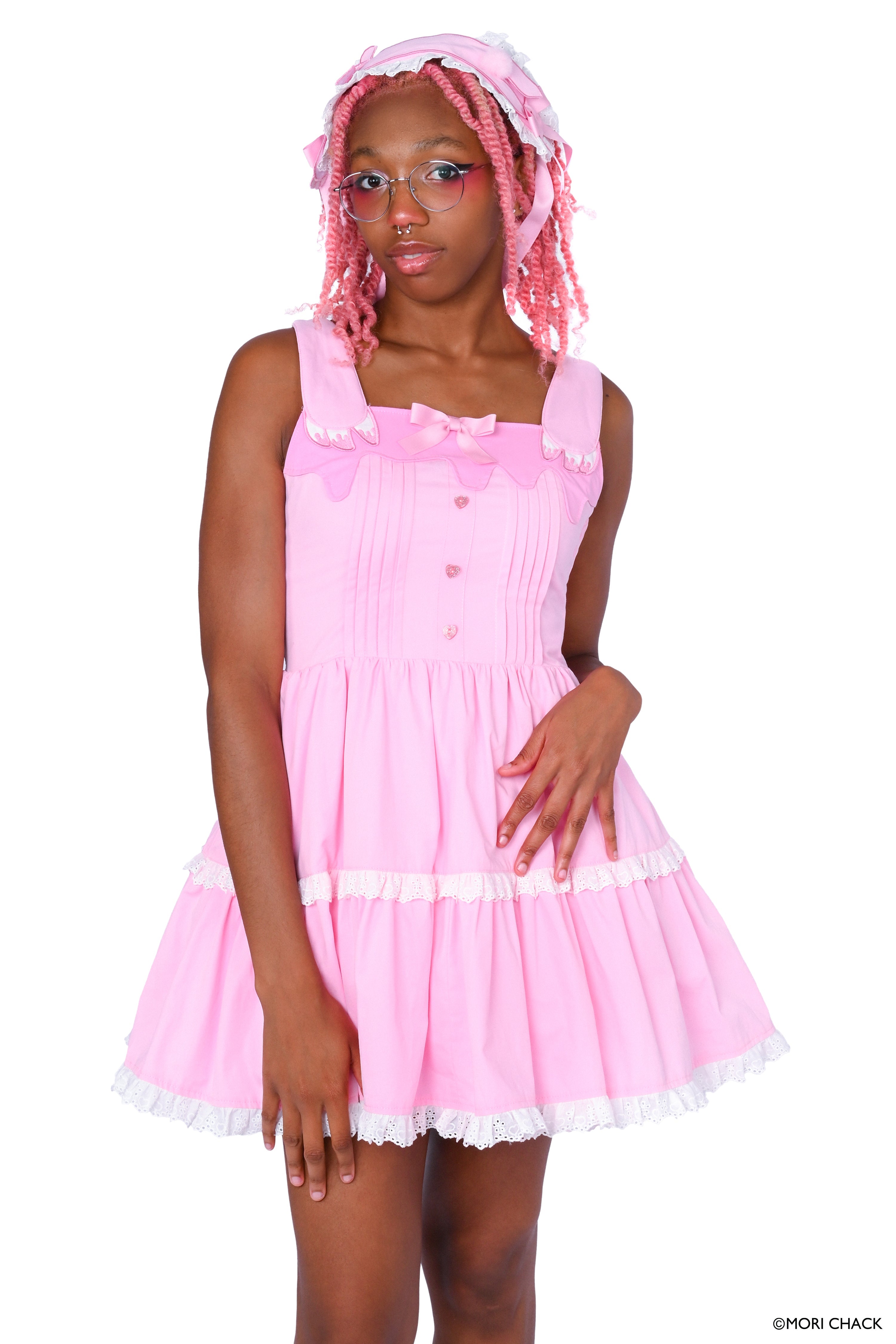 Gloomy Bear x My Violet  - Gloomy Hooded Jumperskirt