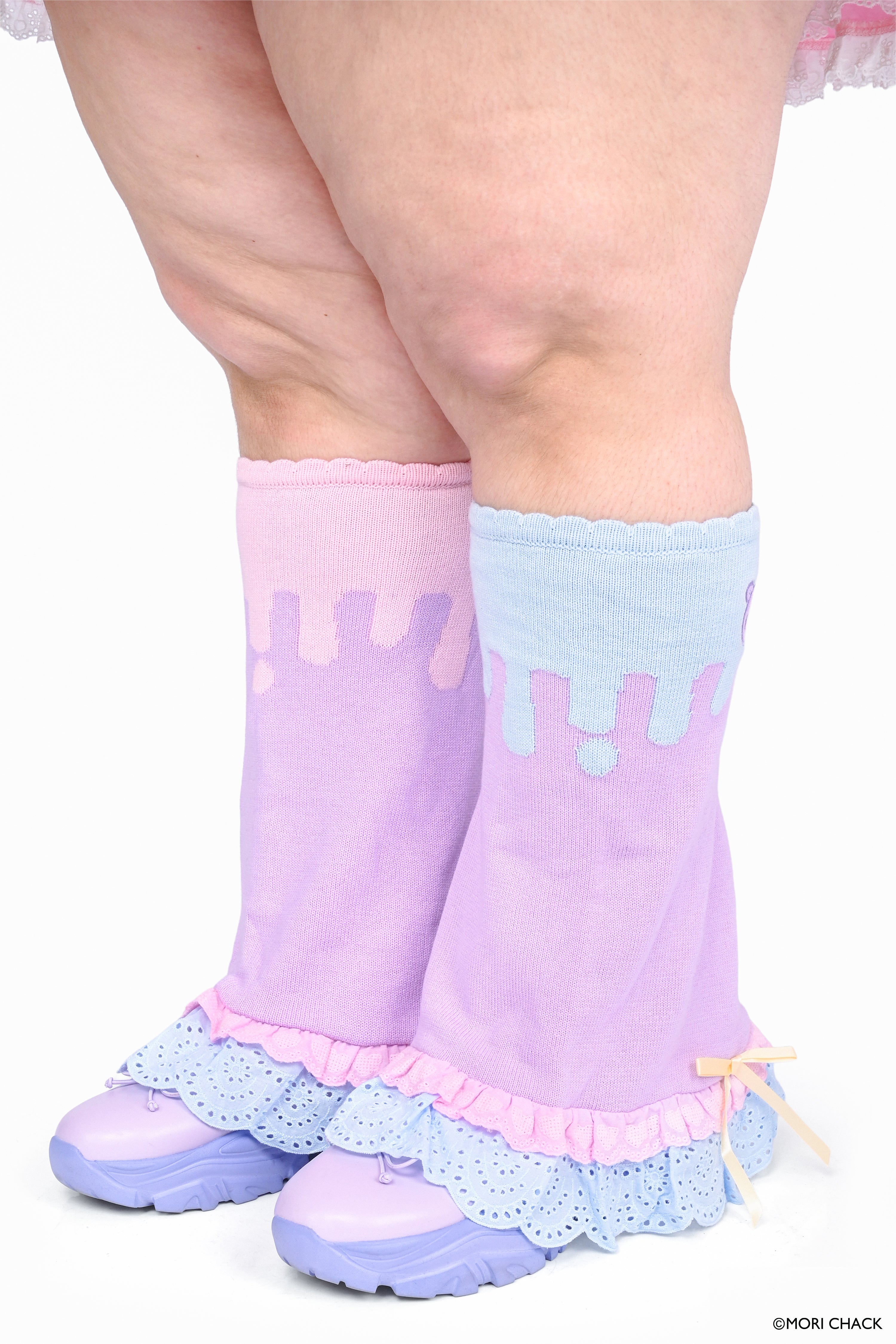 Gloomy Bear x My Violet  - Pastel Drip Legwarmers