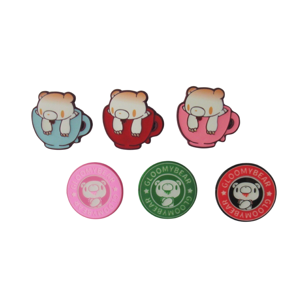 Gloomy Bear Cafe Blind Bag Enamel Pin