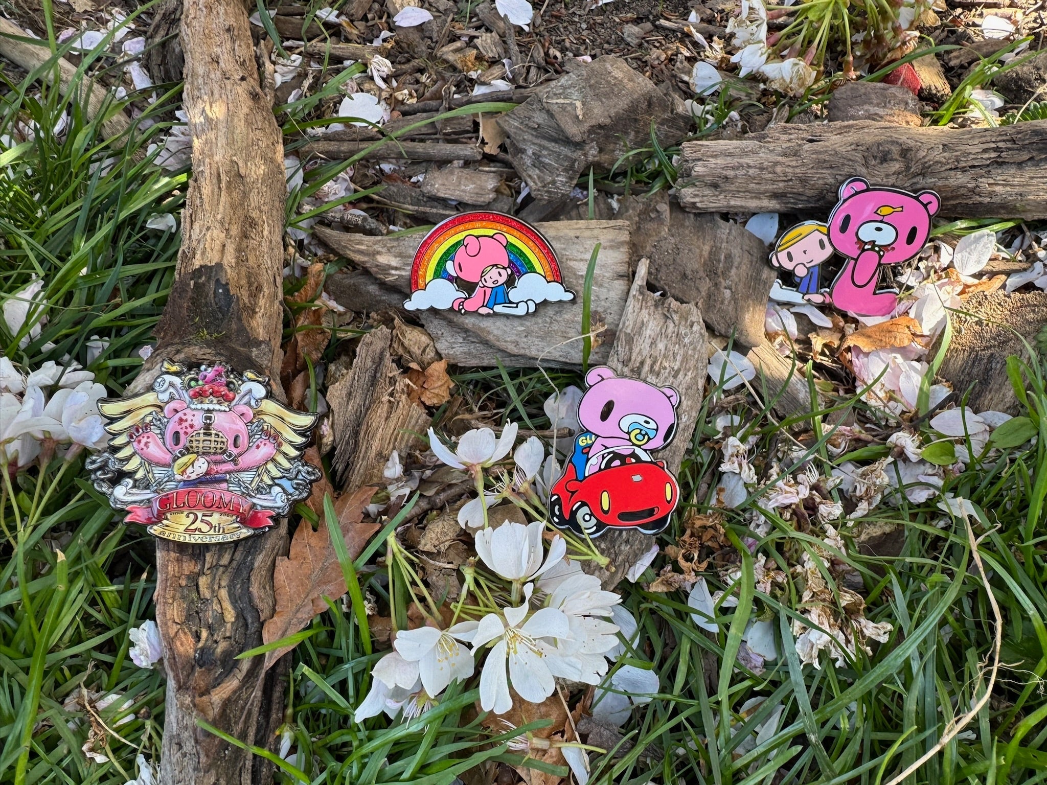 Baby Gloomy in Car Pin