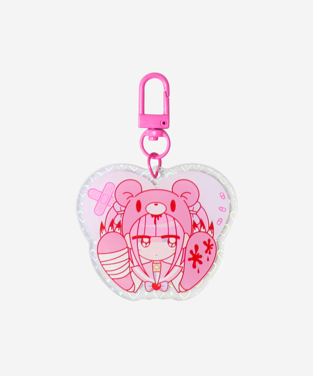 MENHERACHAN x Gloomy Bear Bandaid Acrylic Keychain