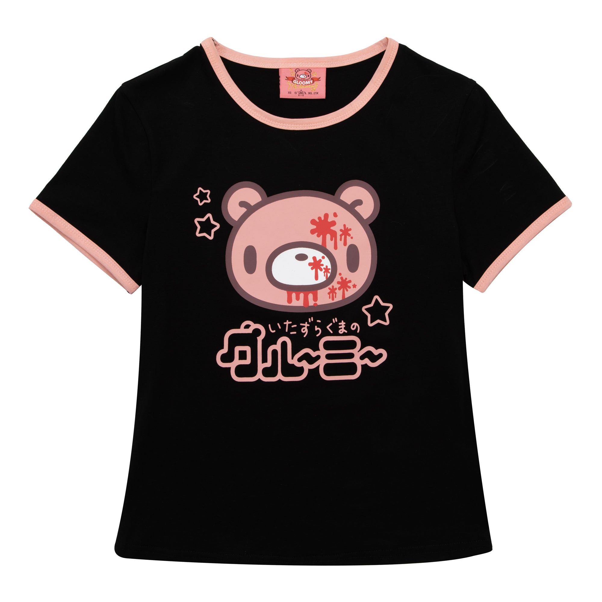Gloomy Bear Baby Tee [BLACK]