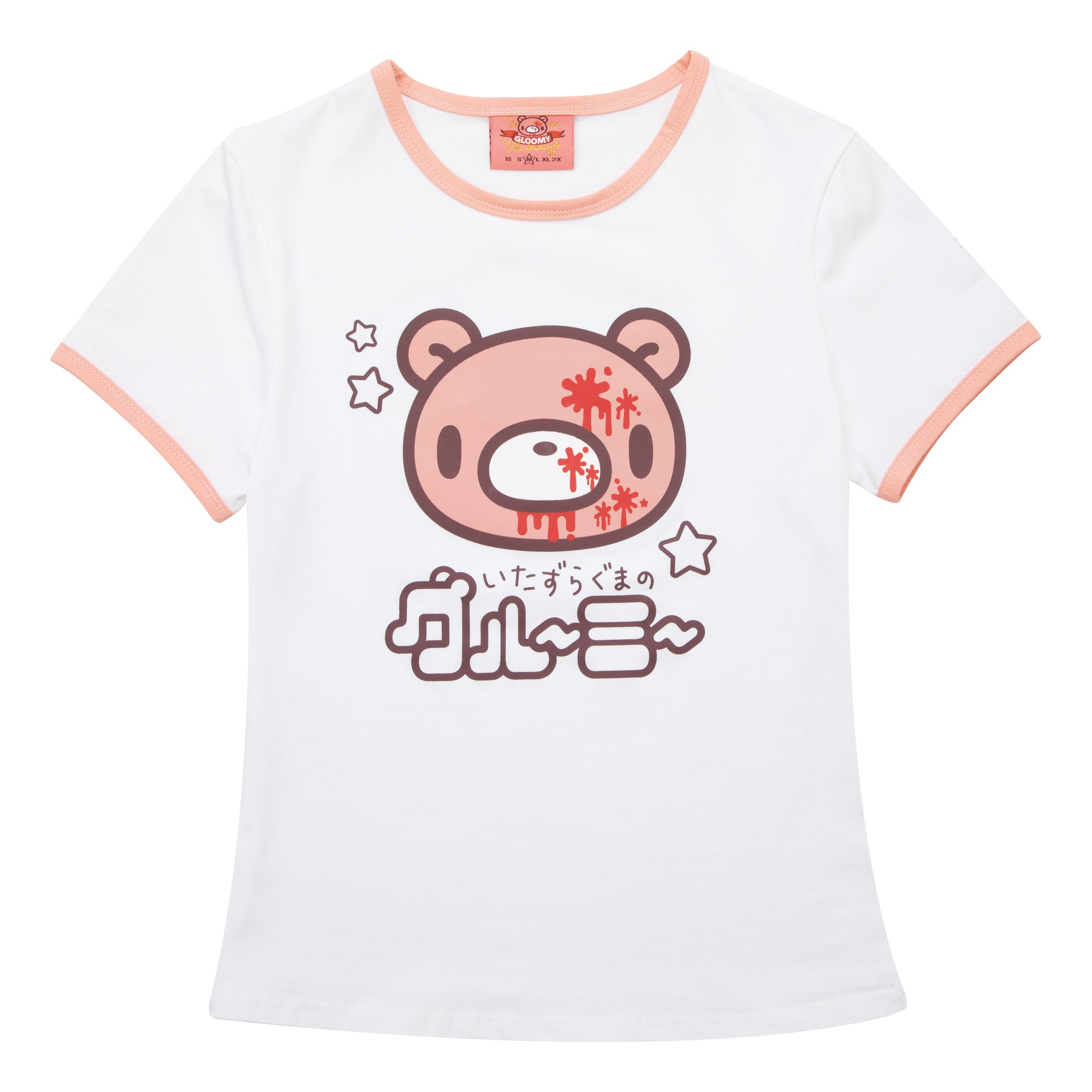 Gloomy Bear Baby Tee [WHITE]