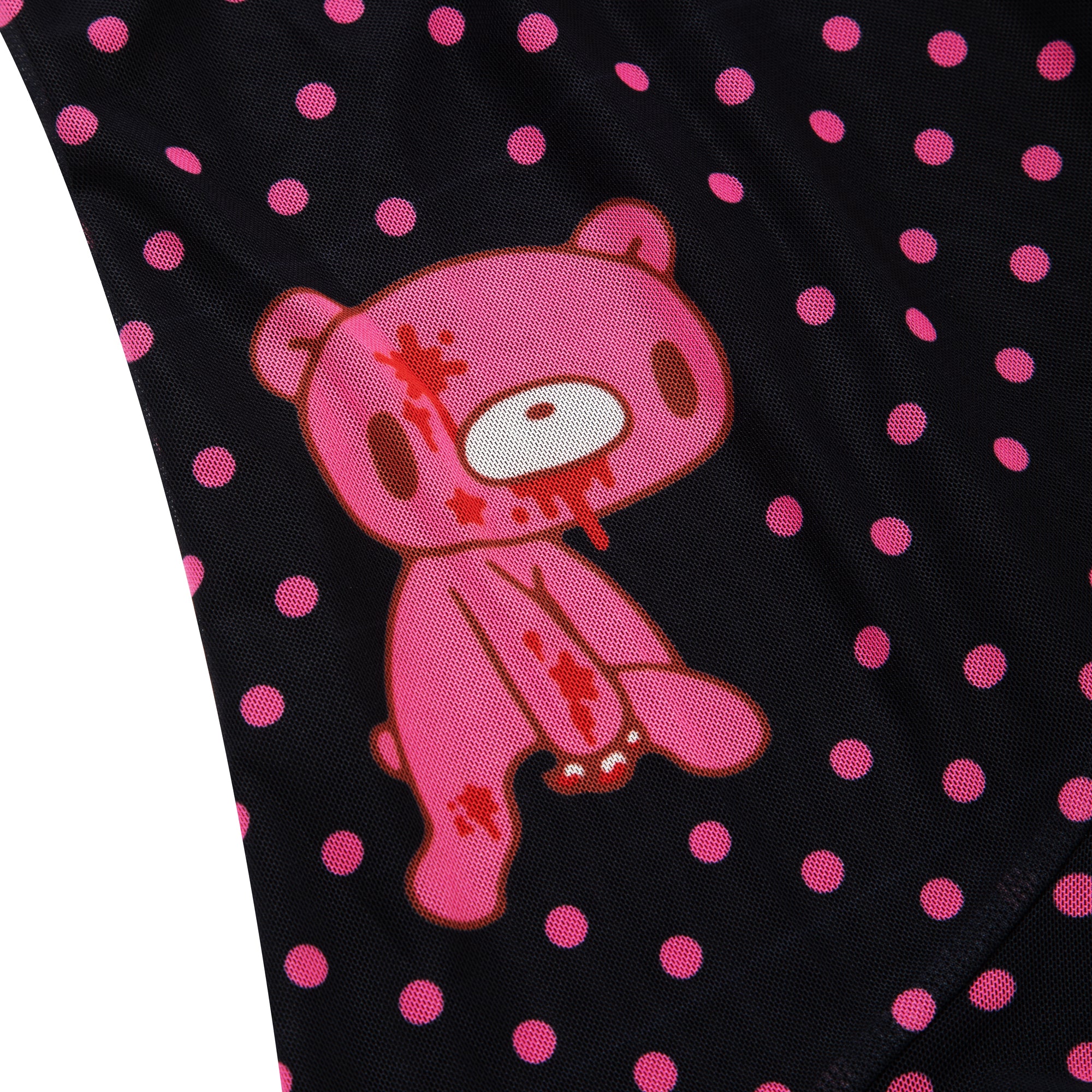 Gloomy Bear Baby Doll Dress [BLACK POLKA DOT]