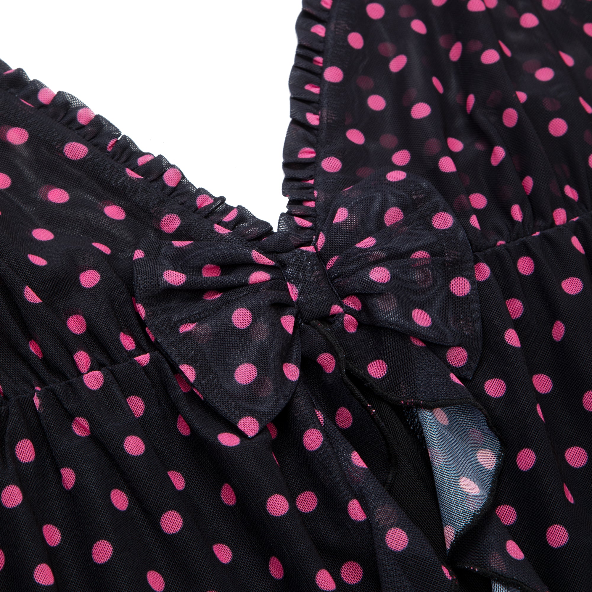 Gloomy Bear Baby Doll Dress [BLACK POLKA DOT]