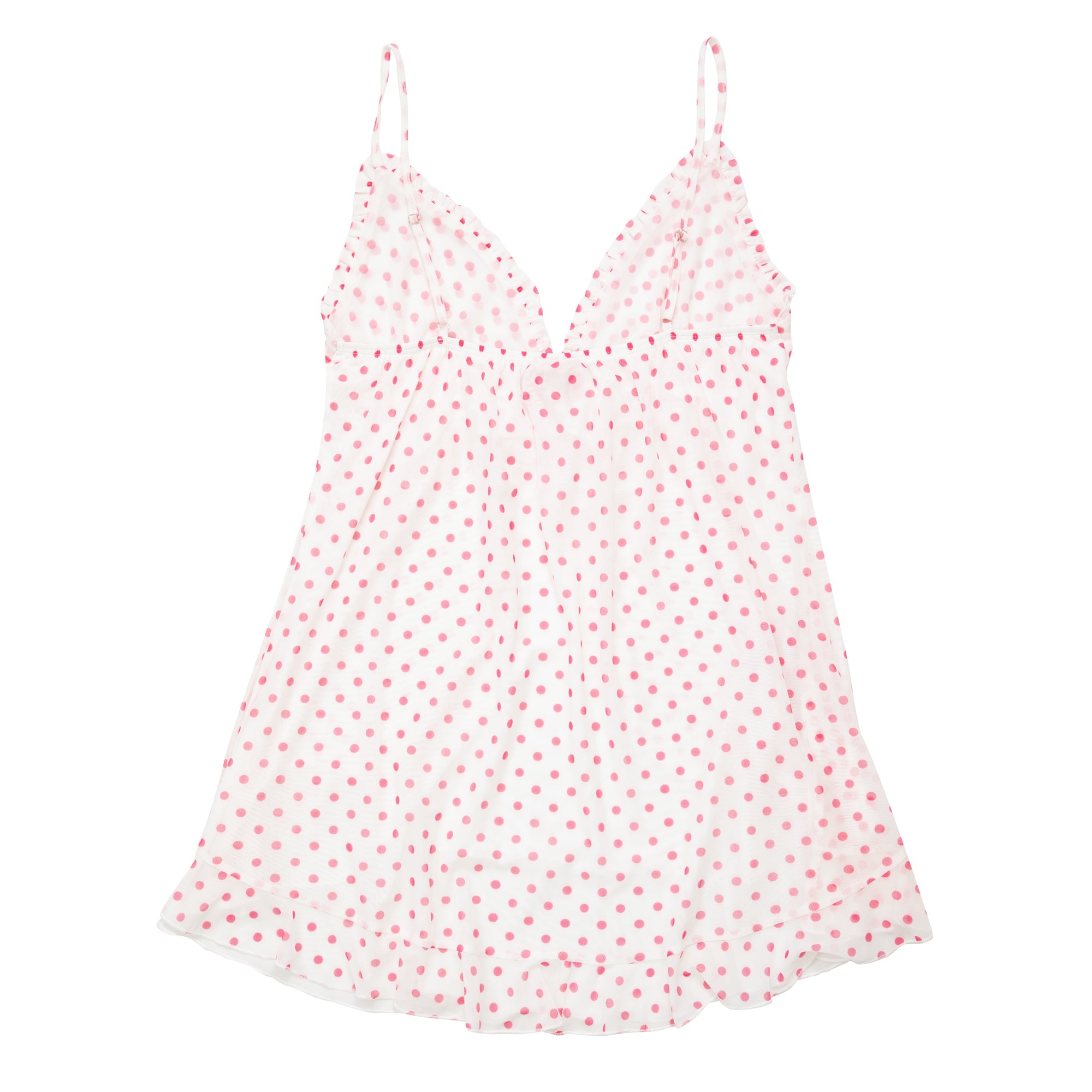 Gloomy Bear Baby Doll Dress [WHITE POLKA DOT]