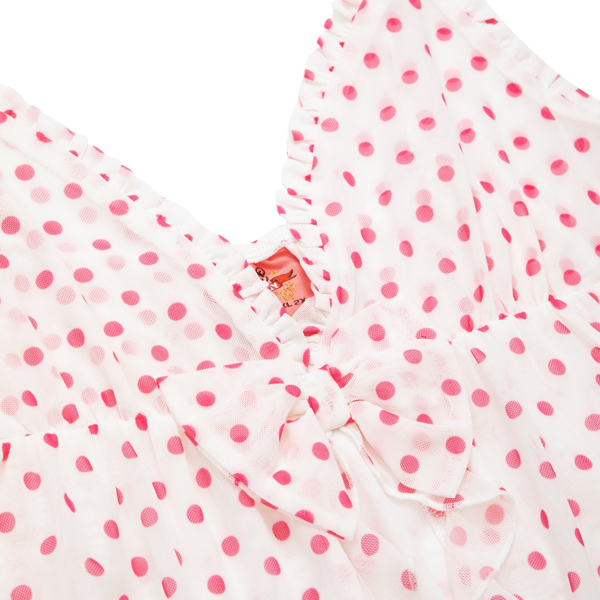 Gloomy Bear Baby Doll Dress [WHITE POLKA DOT]