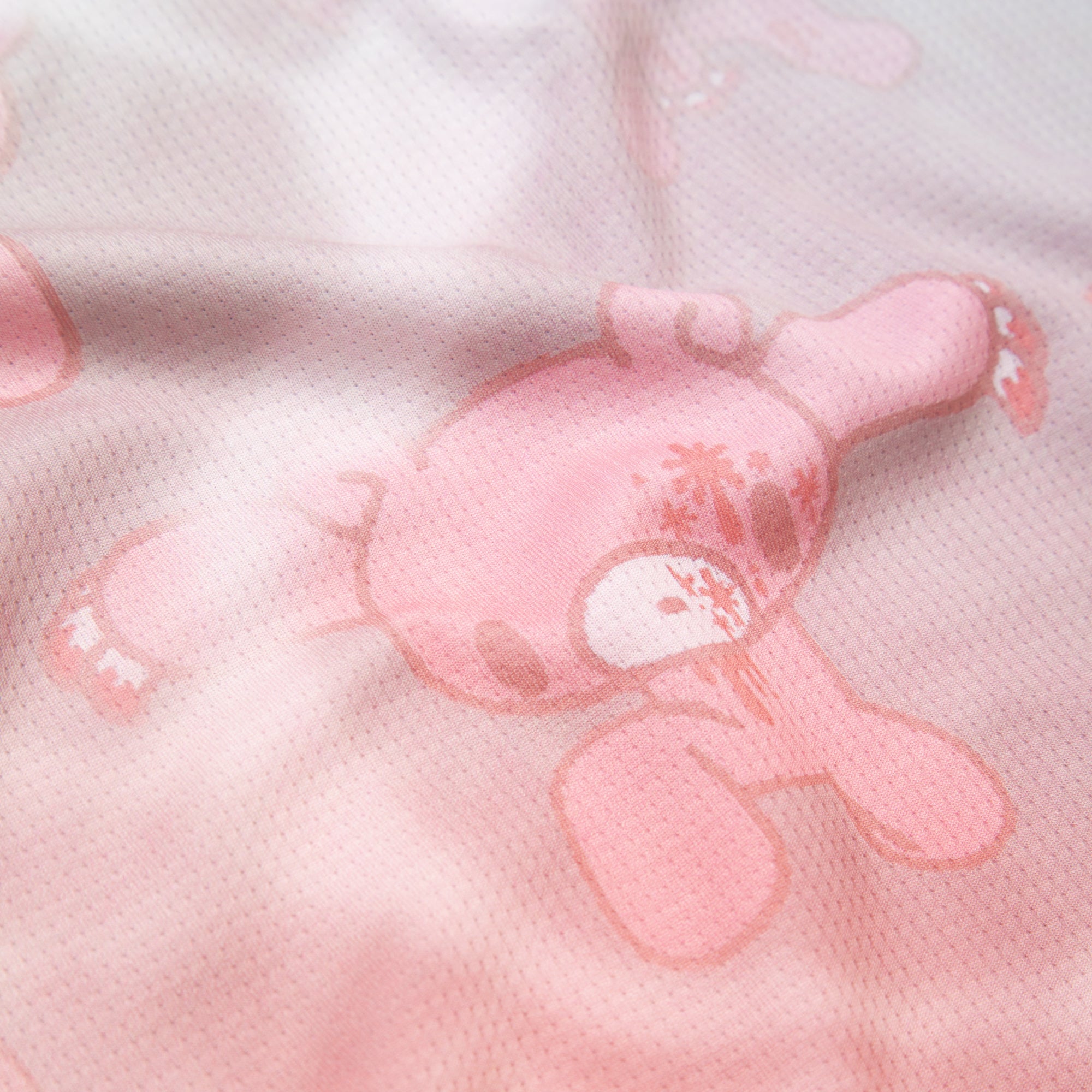 Gloomy Bear Collared Long Sleeve Shirt [PINK]