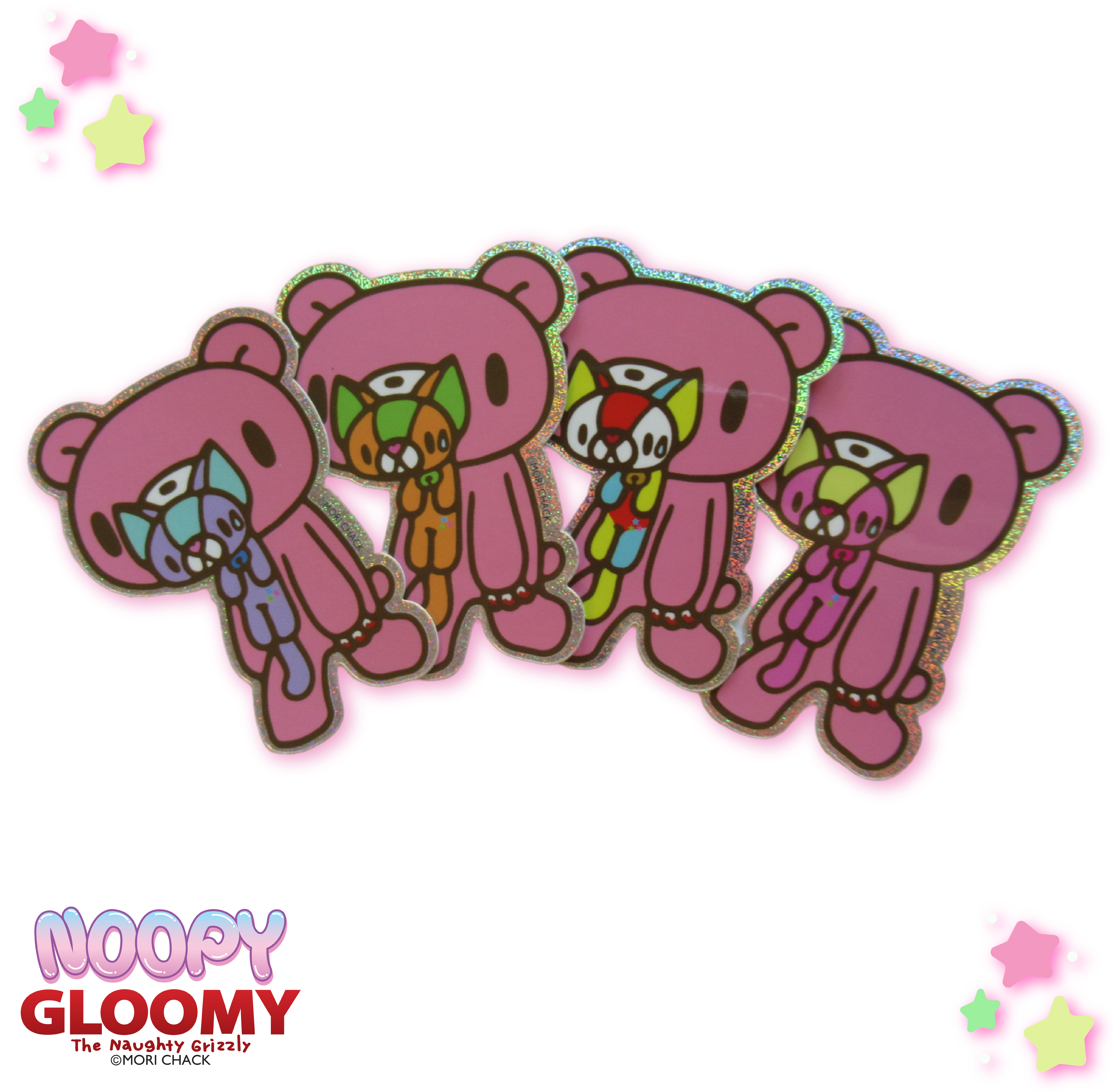 Gloomy Bear x Noopy Sticker Set