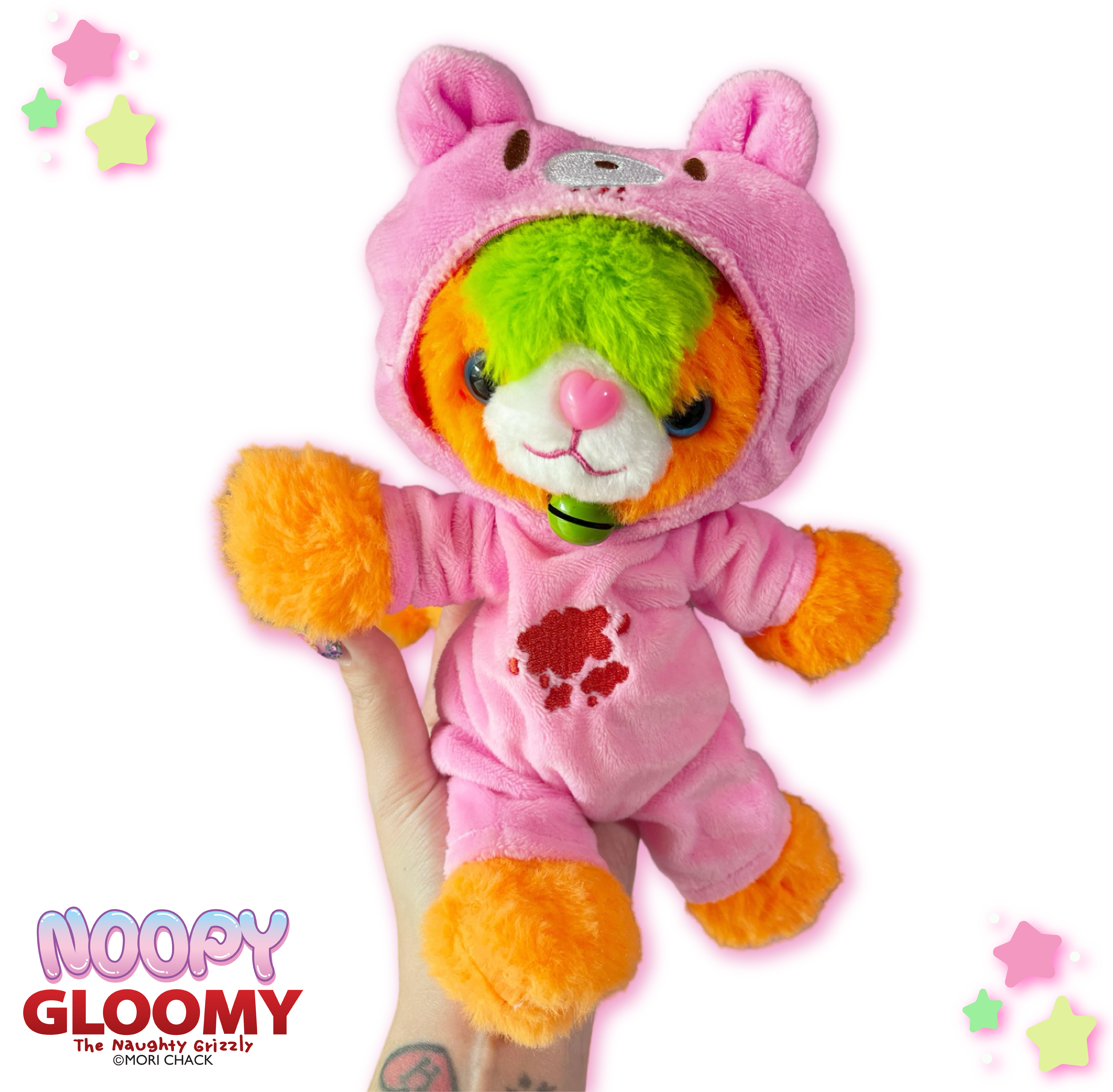 Gloomy Bear Kigurumi Costume for Noopy2 10" Plush