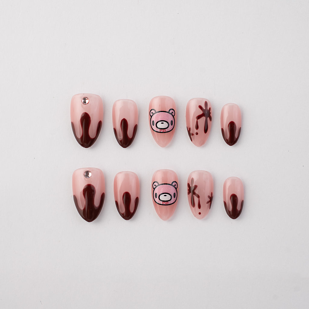 Gloomy Bear Press-On Nails