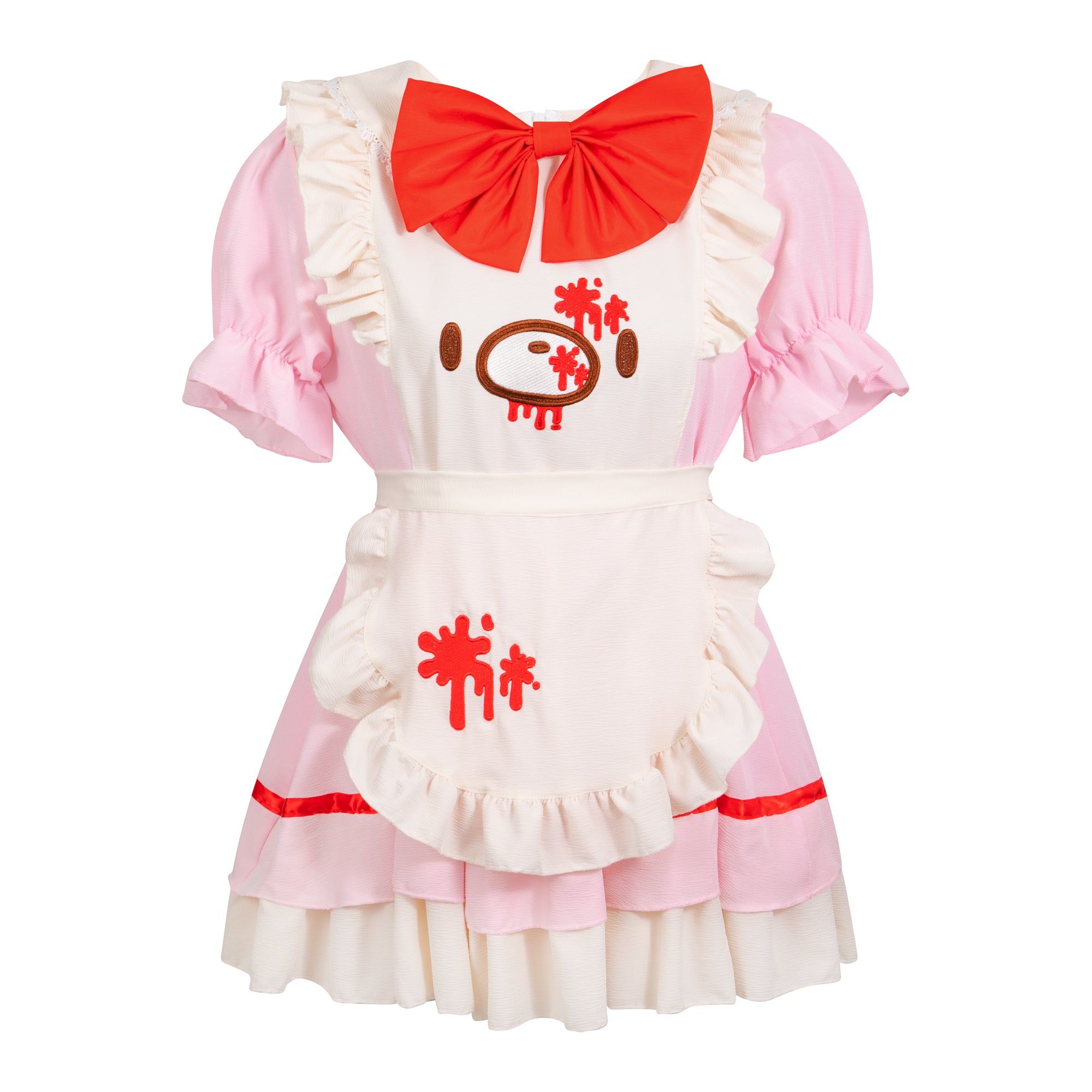 Lolita CosPlay Maid Dress - Pink