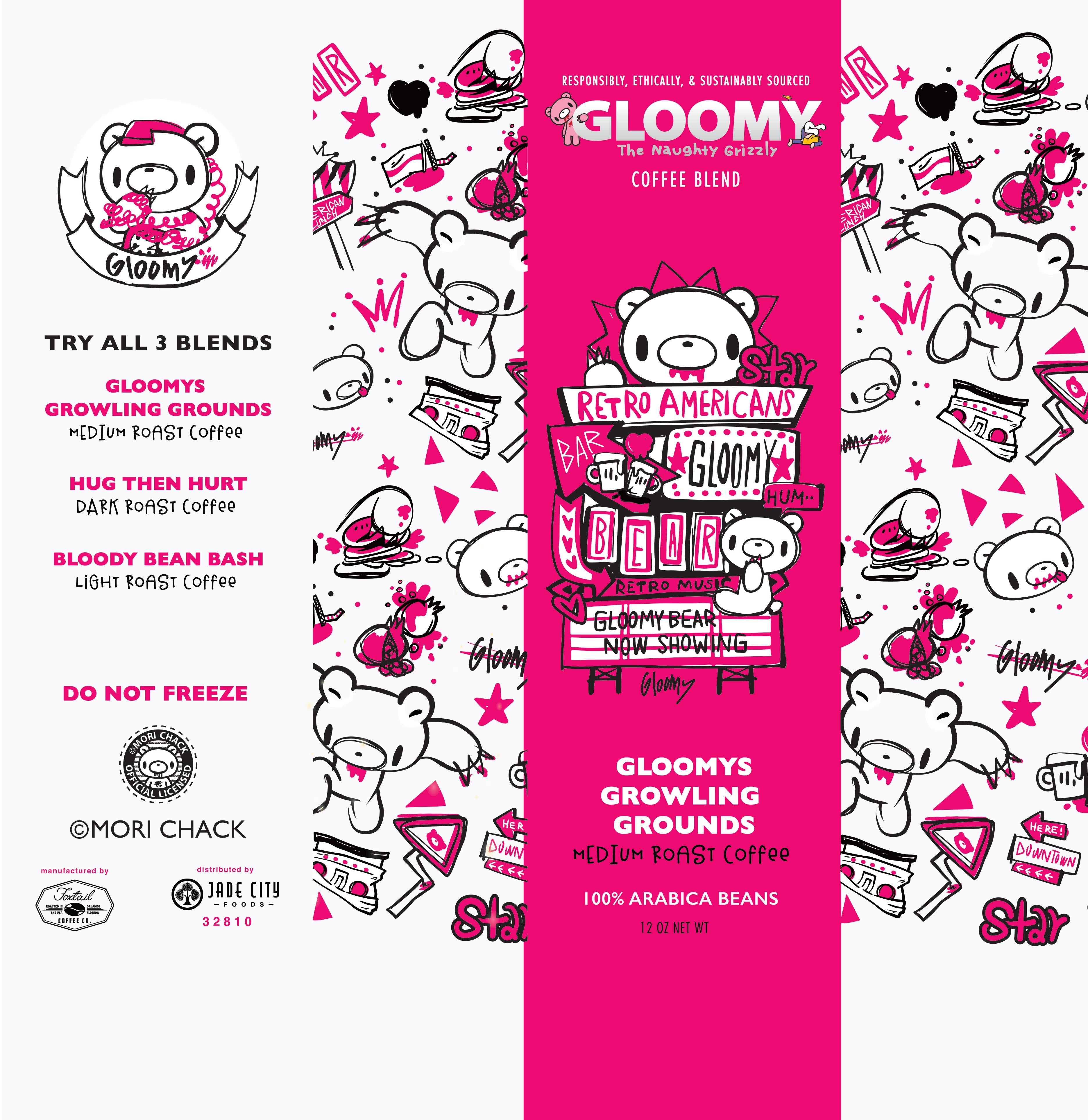 Gloomys Growling Grounds : Medium Roast Coffee