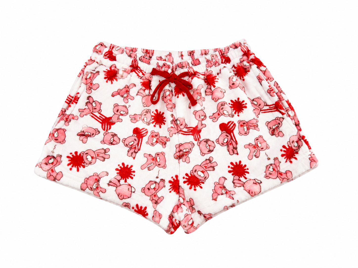 Gloomy Bear Flannel Shorts