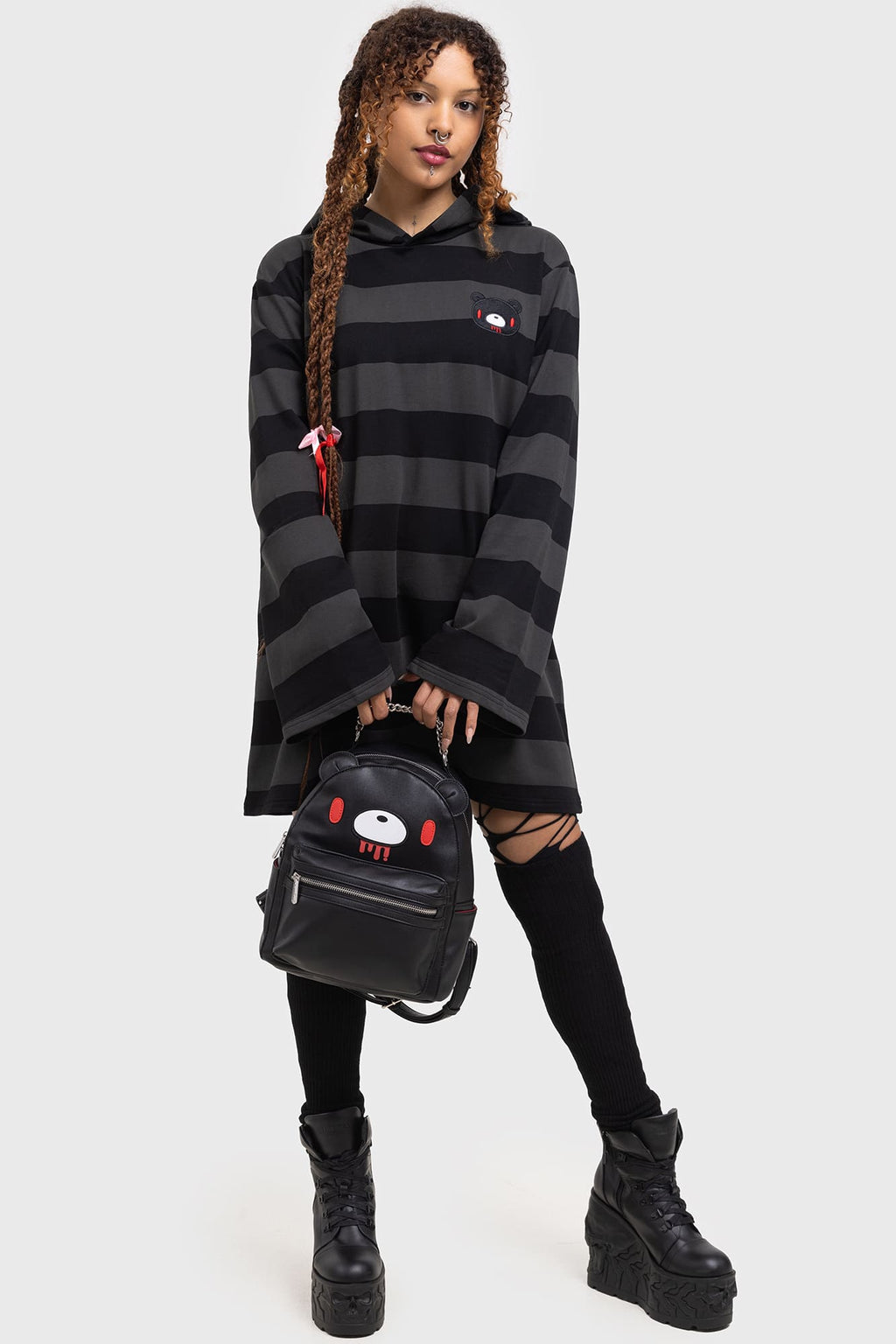 Harajuku Hooded Dress