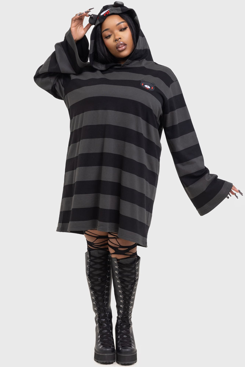 Harajuku Hooded Dress