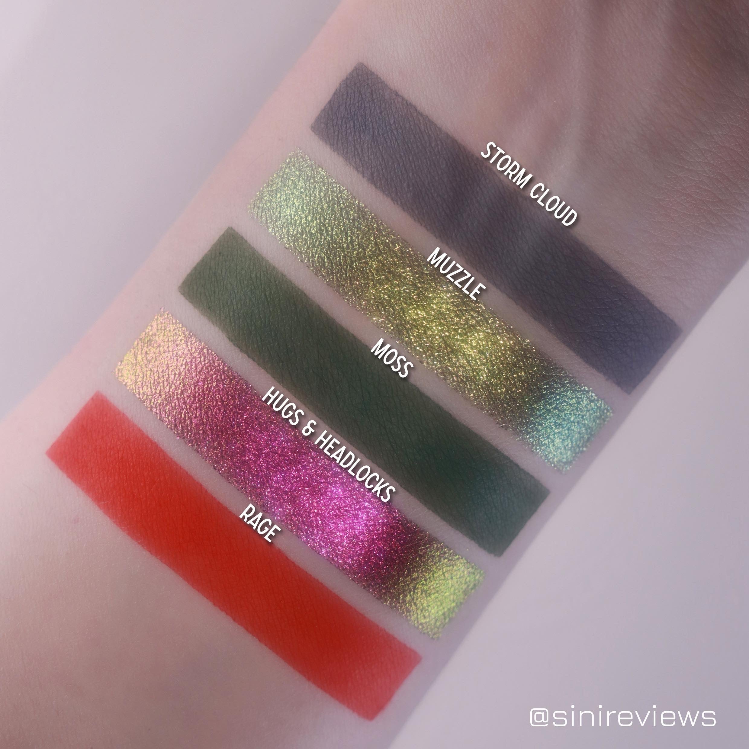 Gloomy Road Trip Palette