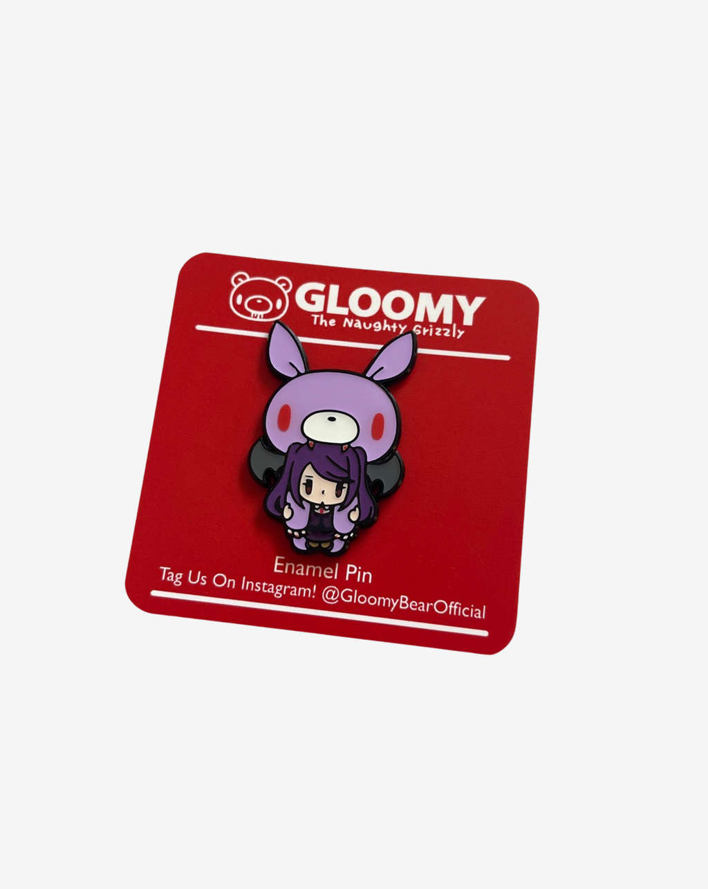 VA-11 HALL-A x Gloomy Bear Jill Enamel Pin - Mori Chack ver