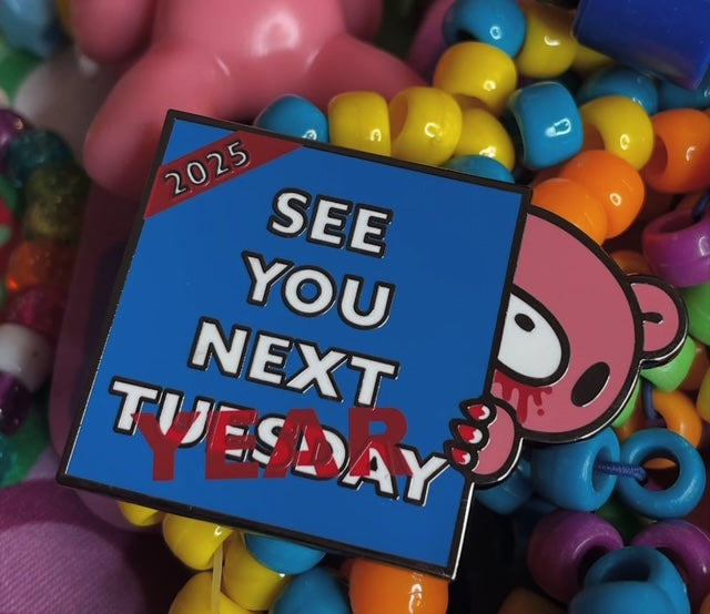 Gloomy Bear Next Year Pin