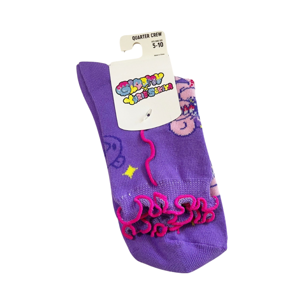 Yurie Sekiya x Gloomy Bear Ruffle Socks