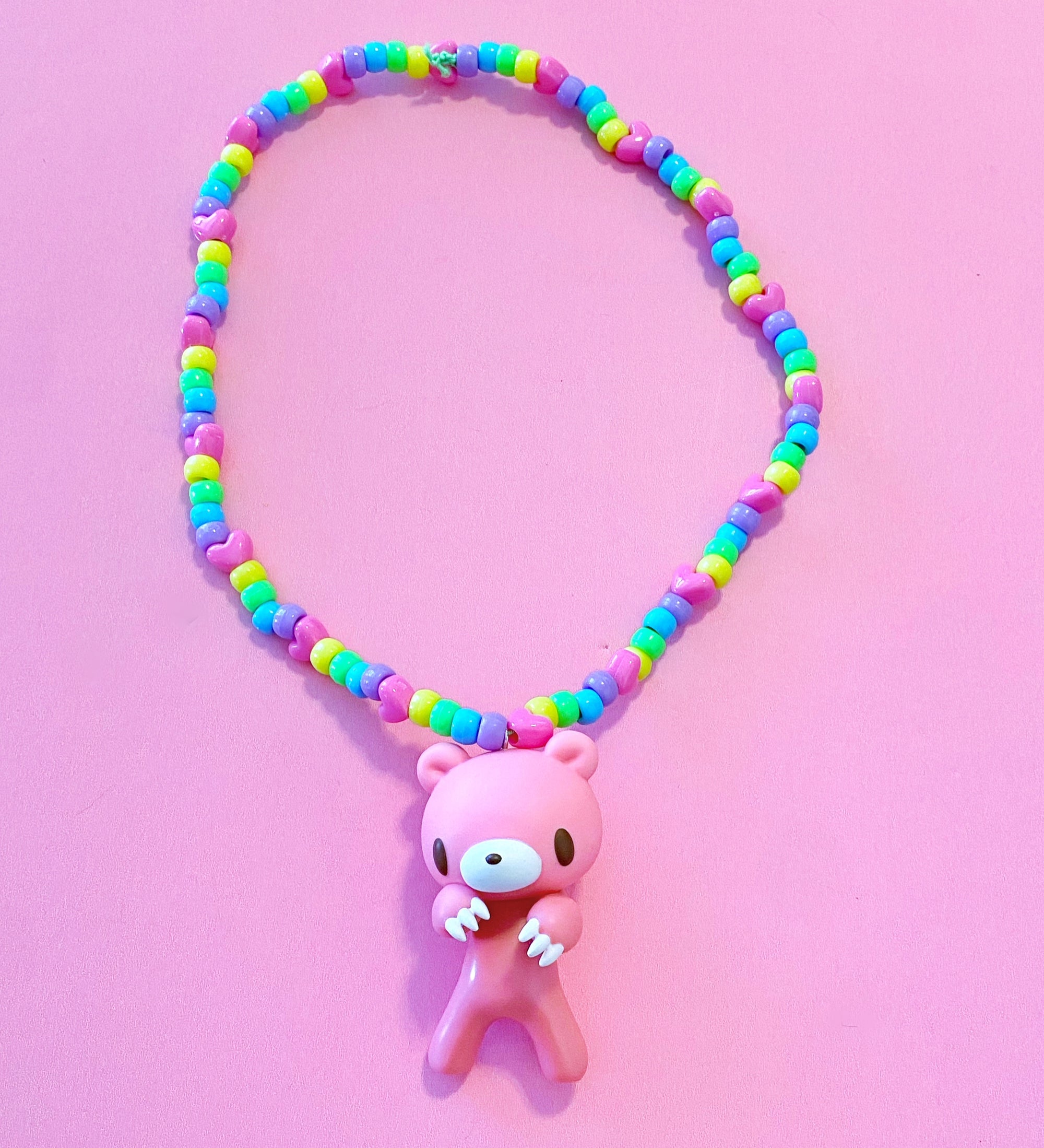 Toy Baby x Gloomy Bear Kandi Necklace [47]