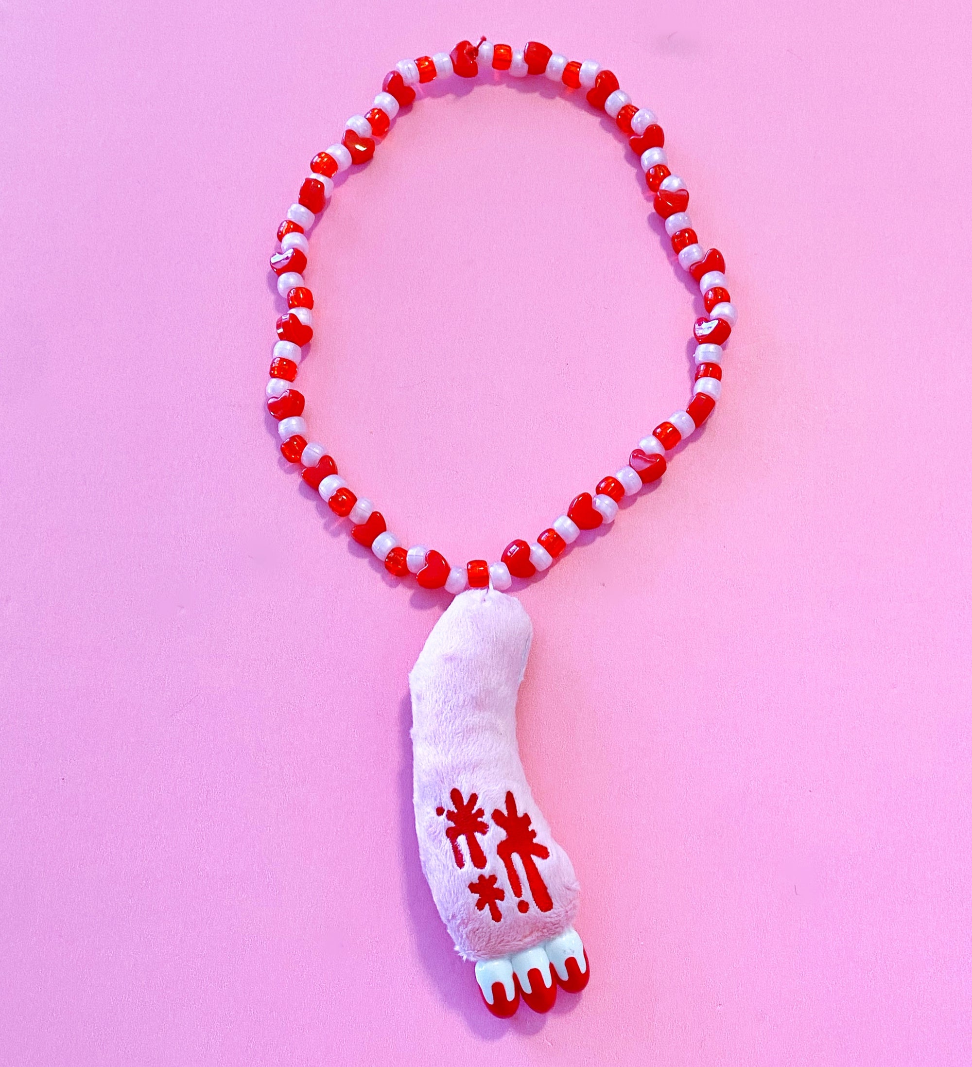 Toy Baby x Gloomy Bear Kandi Necklace [49]