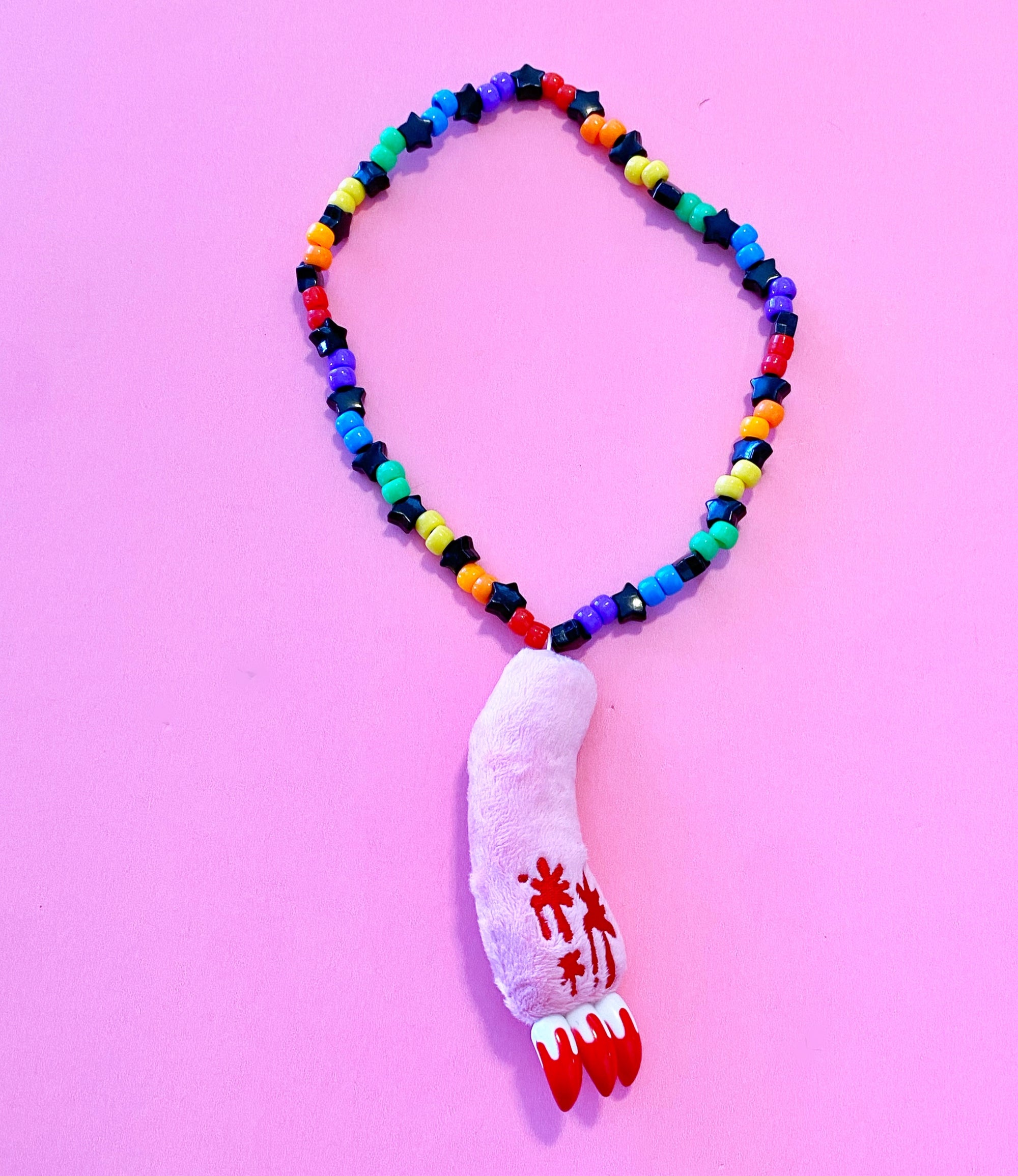 Toy Baby x Gloomy Bear Kandi Necklace [54]