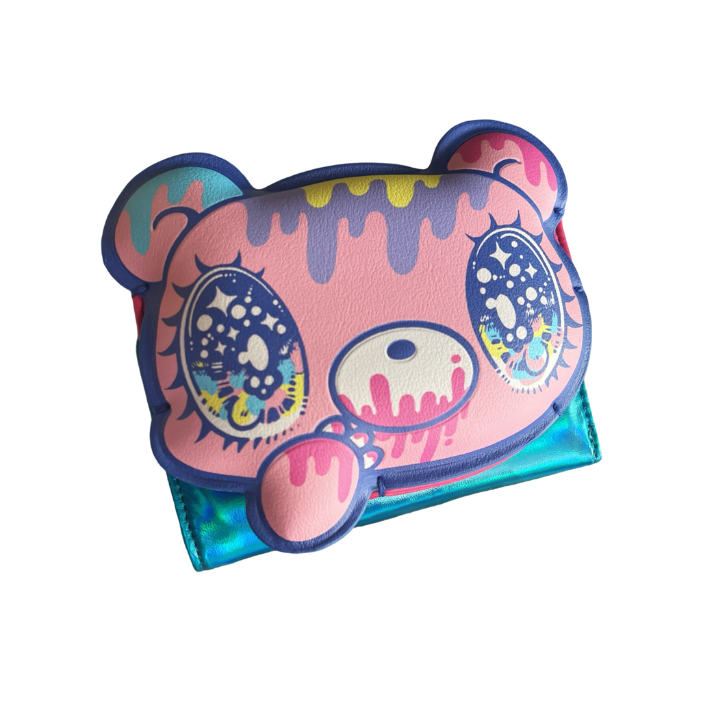 Gloomy Bear x Yurie Sekiya Glittery Puffy Wallet